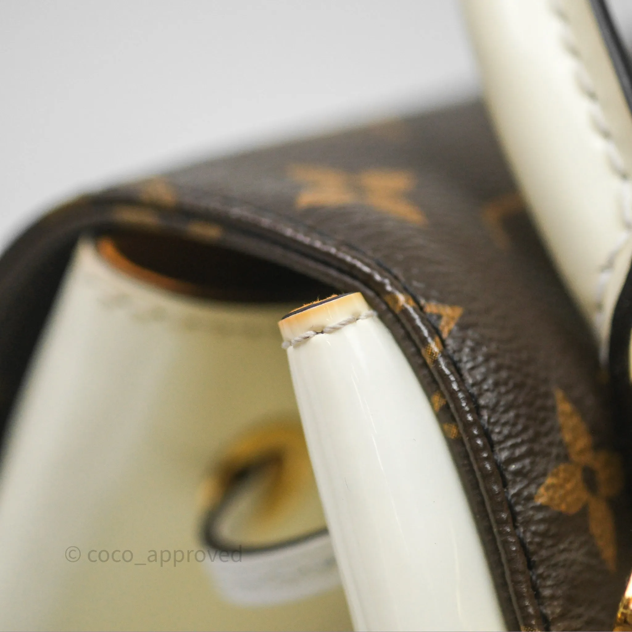 Louis Vuitton Hot Springs Backpack Monogram Patent Snow