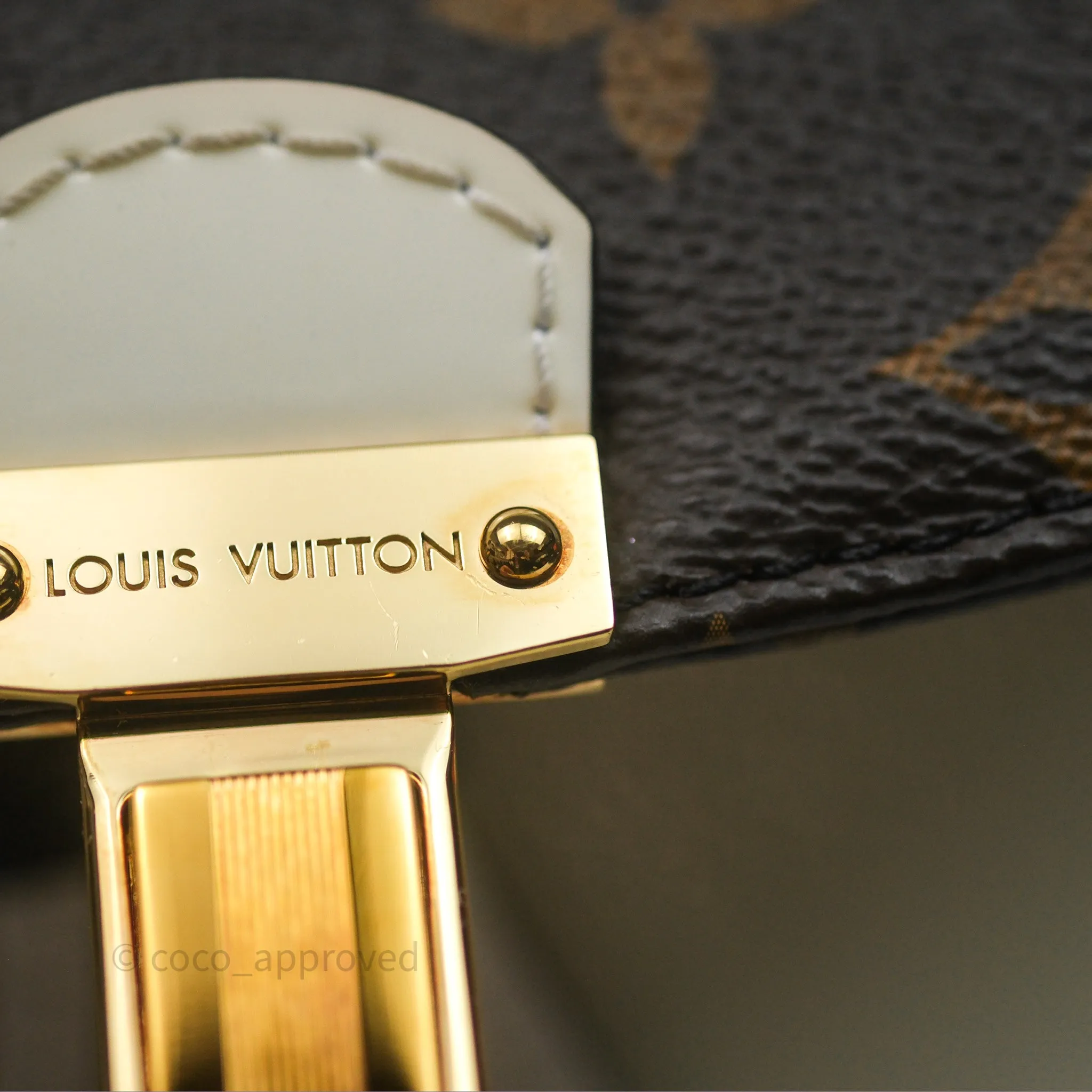Louis Vuitton Hot Springs Backpack Monogram Patent Snow