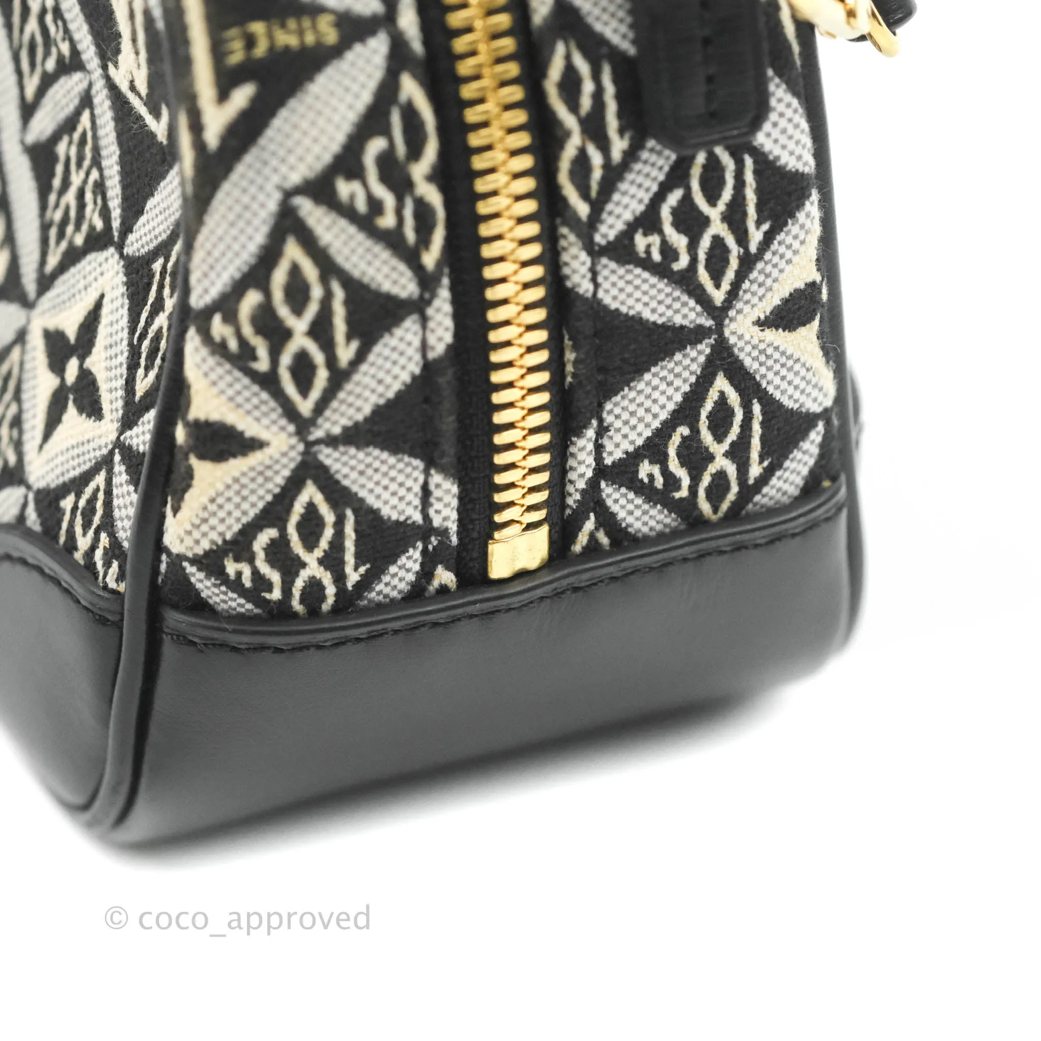 Louis Vuitton Jacquard Since 1854 Mini Deauville Grey