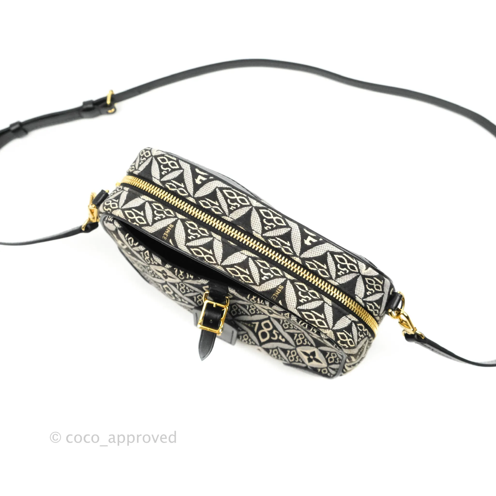 Louis Vuitton Jacquard Since 1854 Mini Deauville Grey