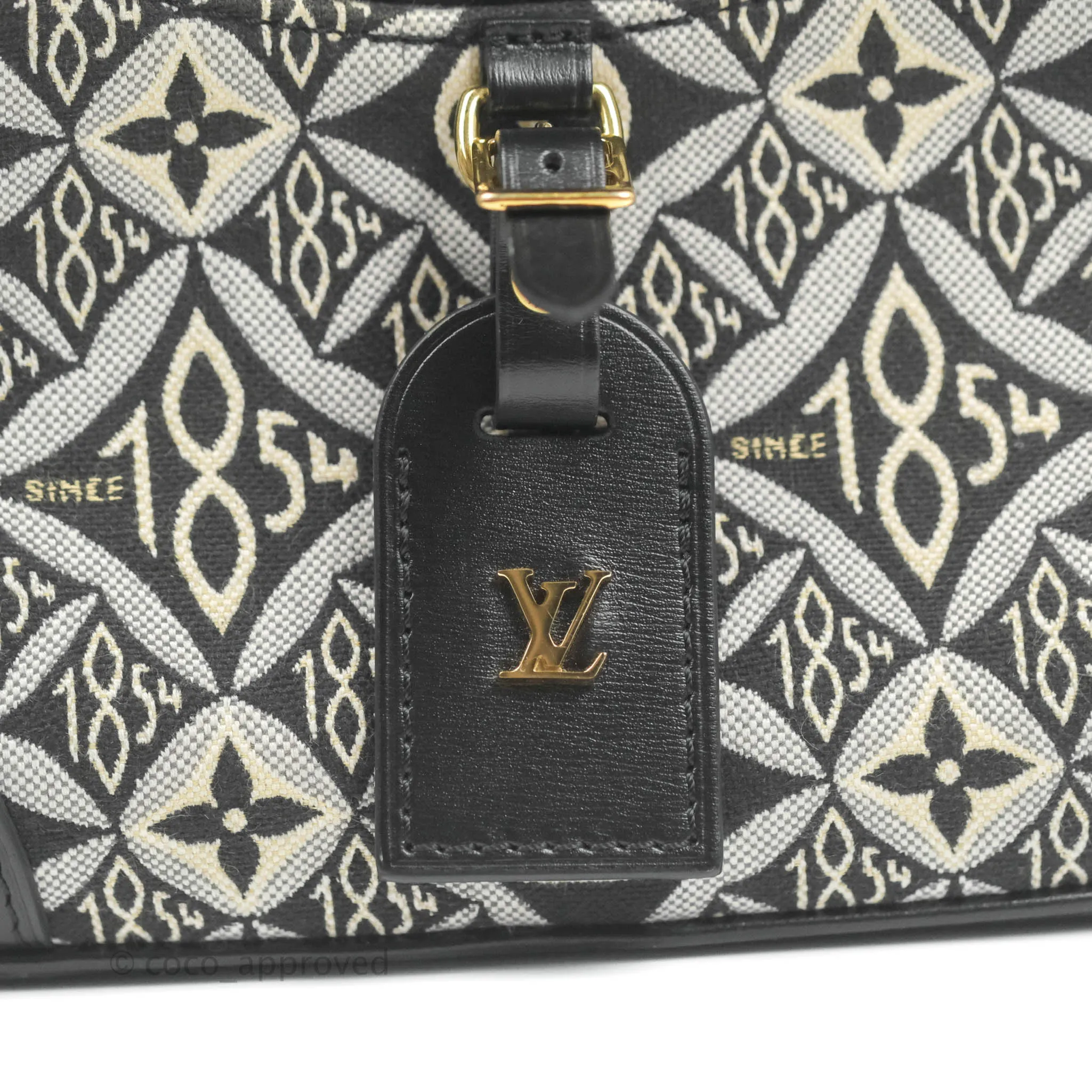 Louis Vuitton Jacquard Since 1854 Mini Deauville Grey