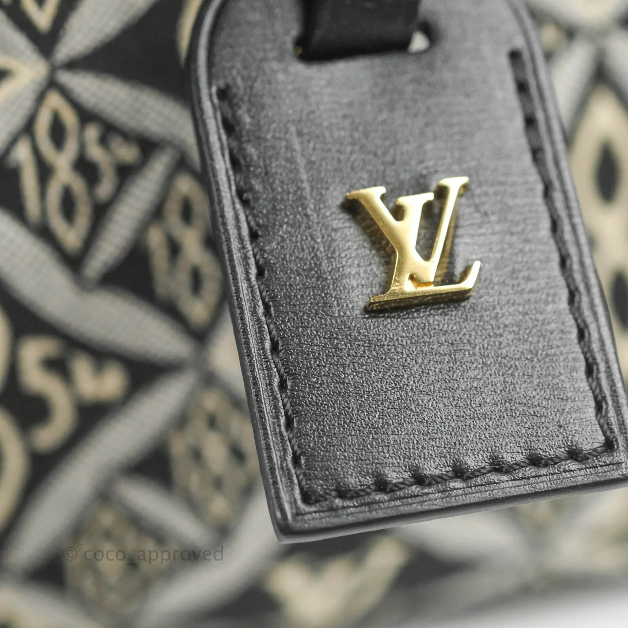 Louis Vuitton Jacquard Since 1854 Mini Deauville Grey