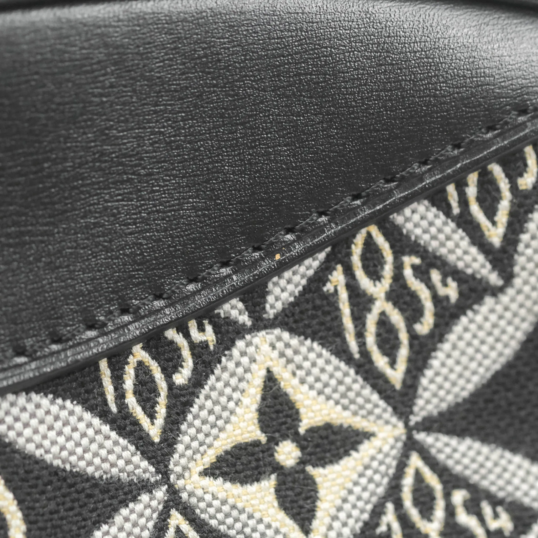 Louis Vuitton Jacquard Since 1854 Mini Deauville Grey