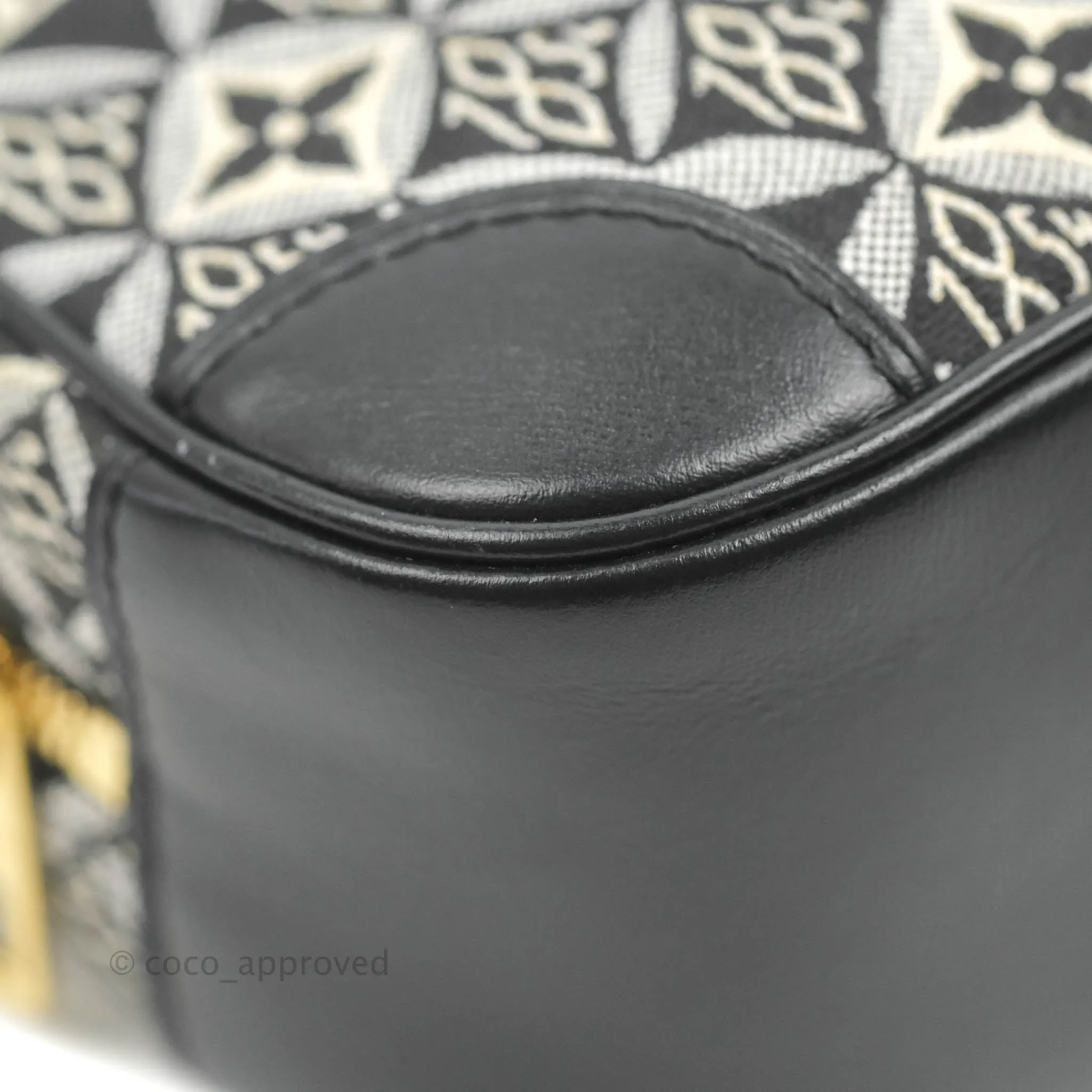 Louis Vuitton Jacquard Since 1854 Mini Deauville Grey