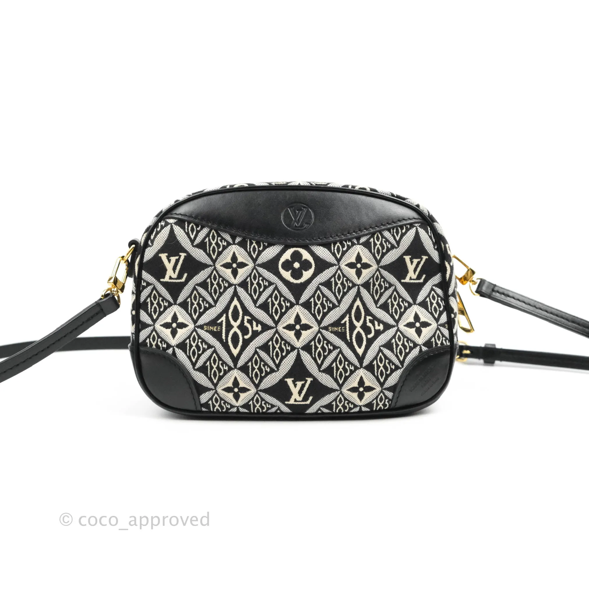 Louis Vuitton Jacquard Since 1854 Mini Deauville Grey