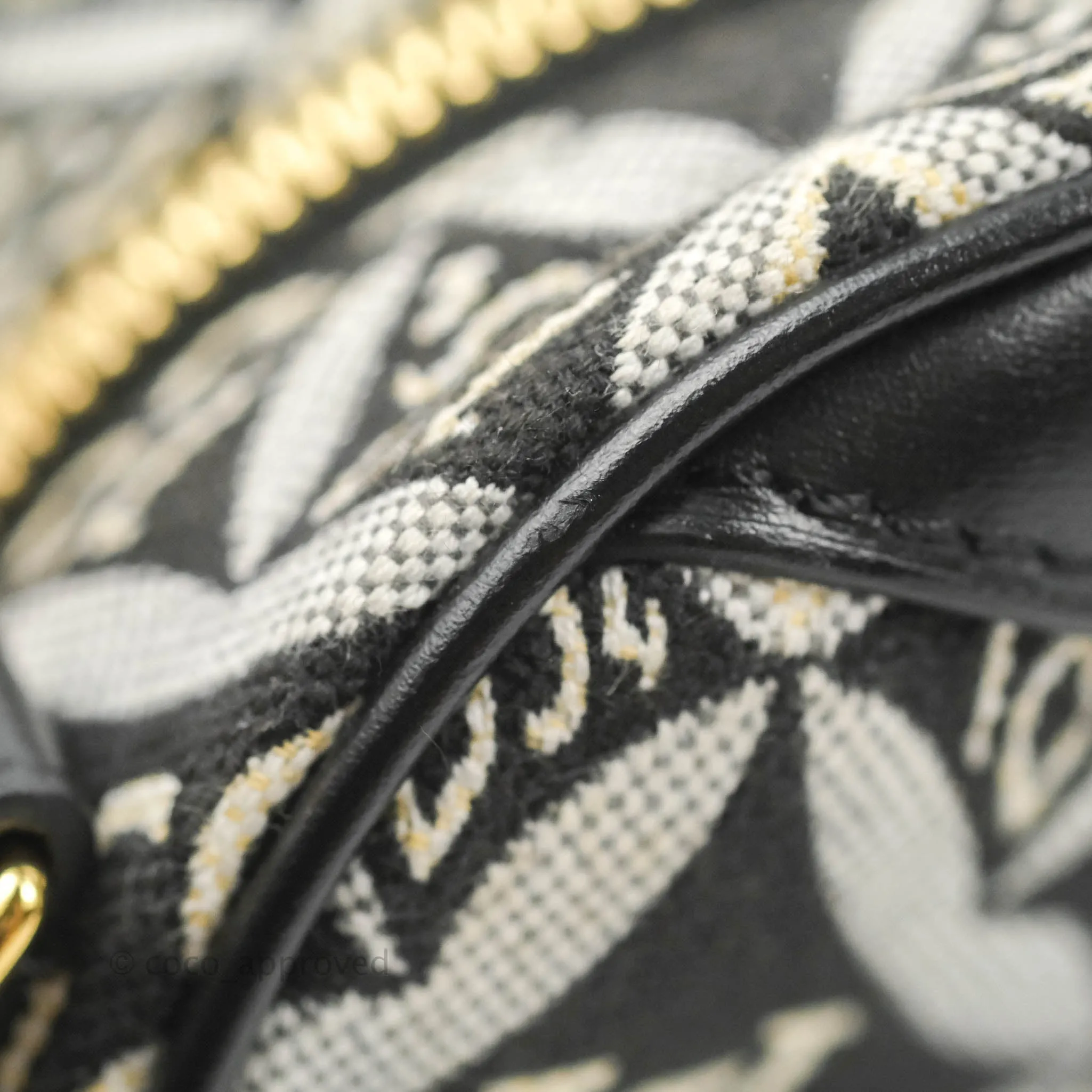 Louis Vuitton Jacquard Since 1854 Mini Deauville Grey