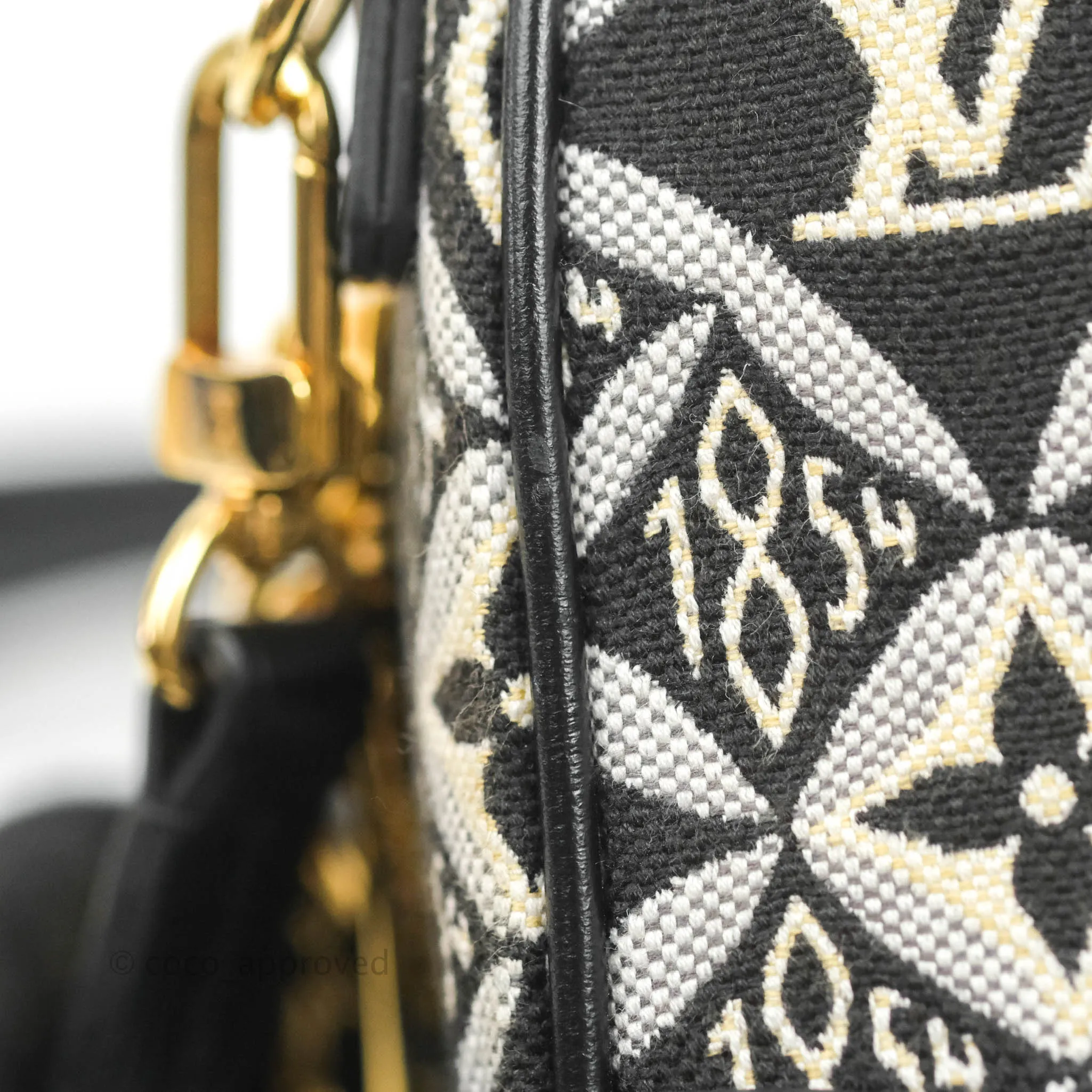Louis Vuitton Jacquard Since 1854 Mini Deauville Grey