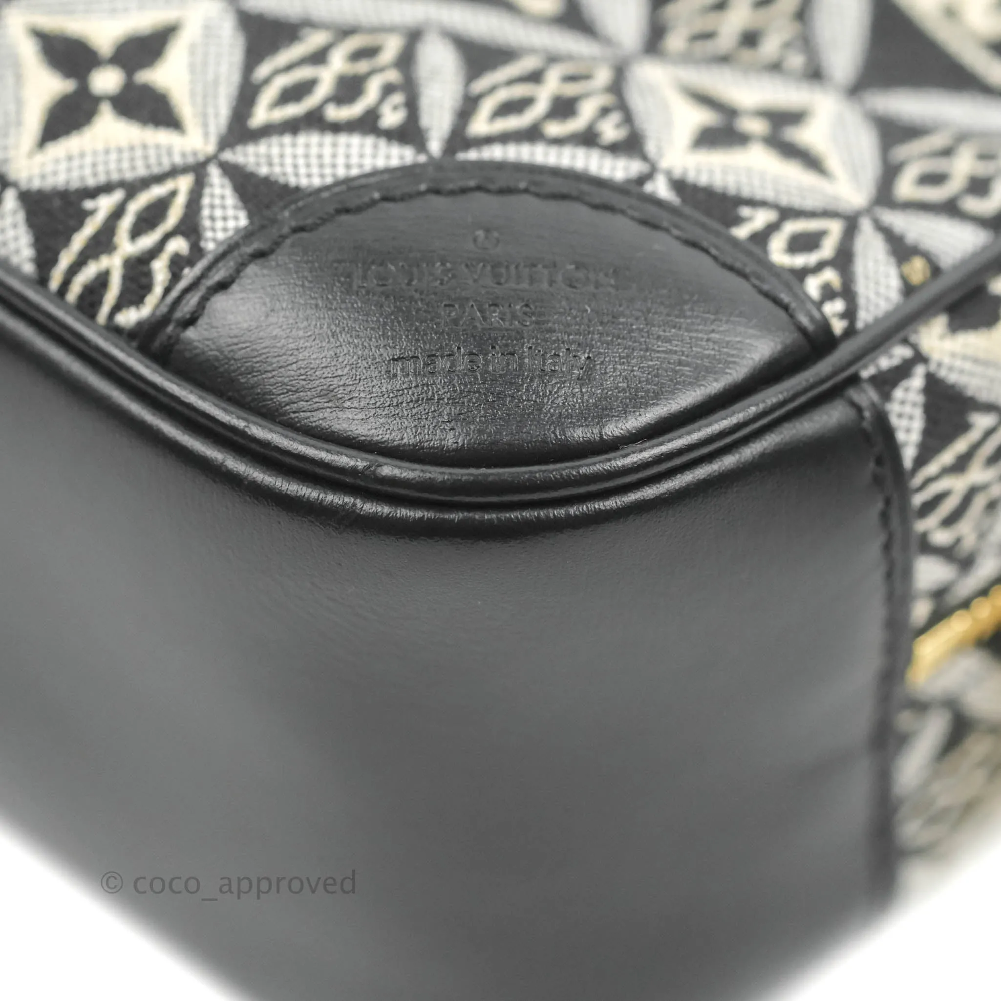 Louis Vuitton Jacquard Since 1854 Mini Deauville Grey