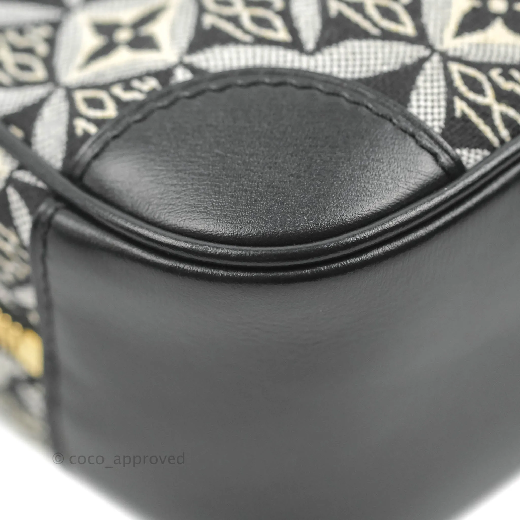 Louis Vuitton Jacquard Since 1854 Mini Deauville Grey