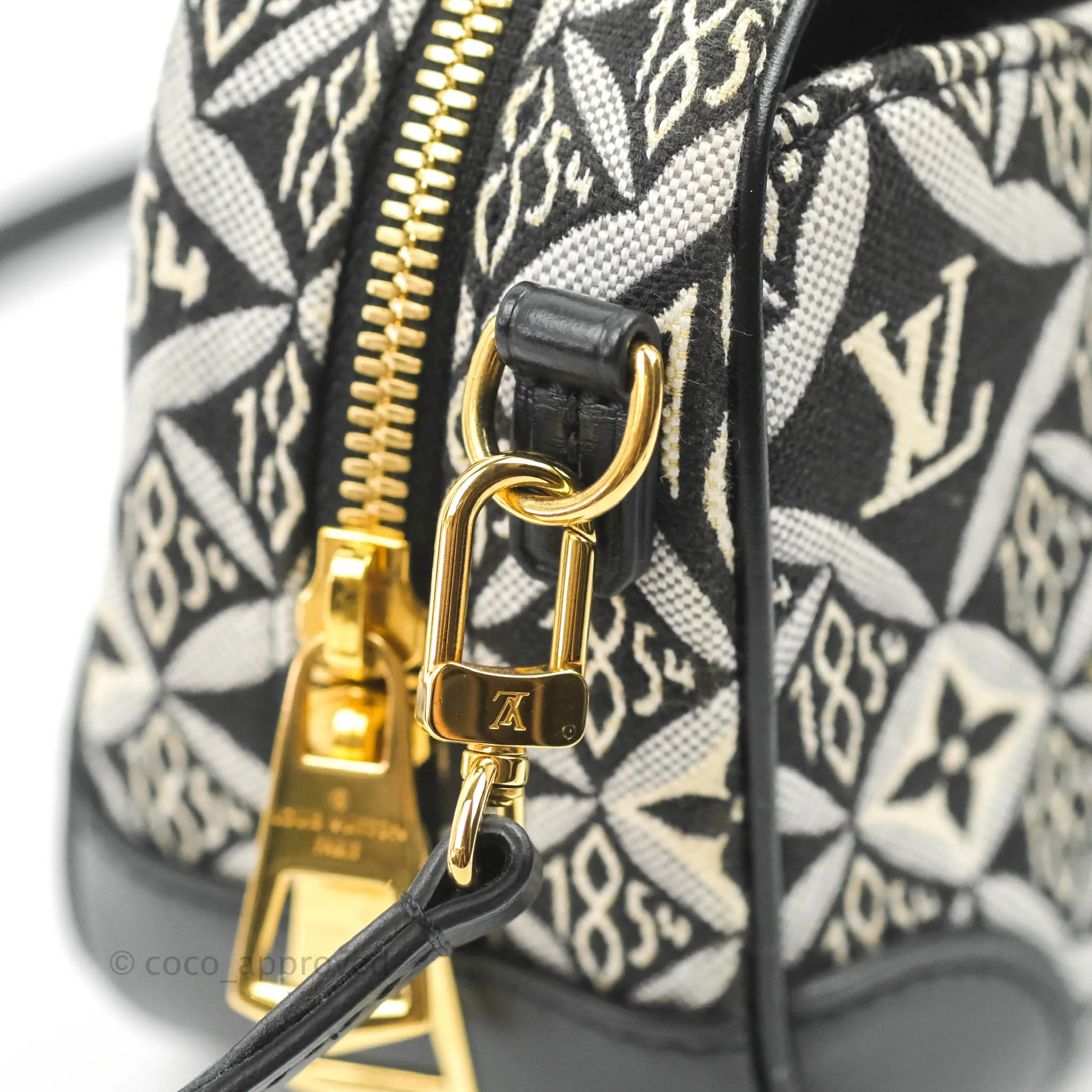 Louis Vuitton Jacquard Since 1854 Mini Deauville Grey
