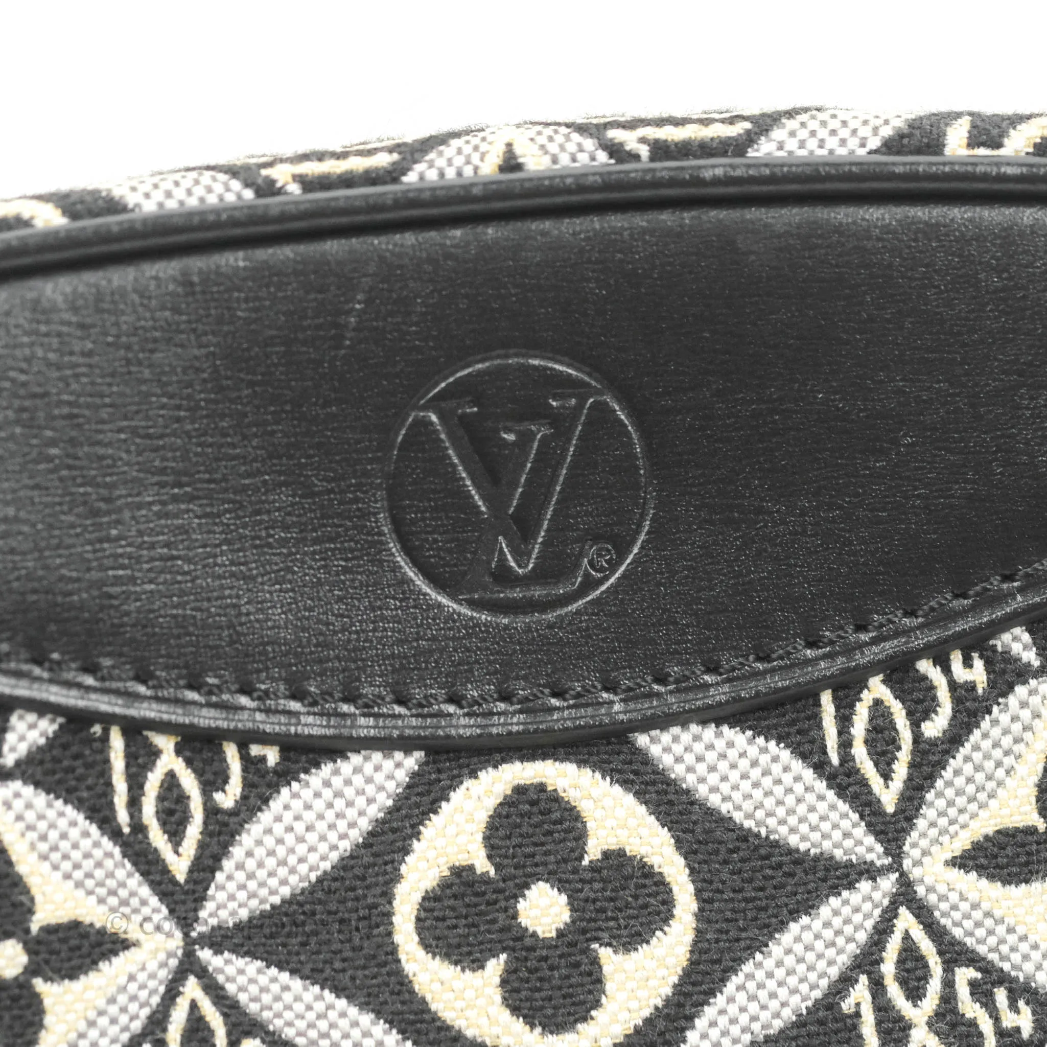 Louis Vuitton Jacquard Since 1854 Mini Deauville Grey