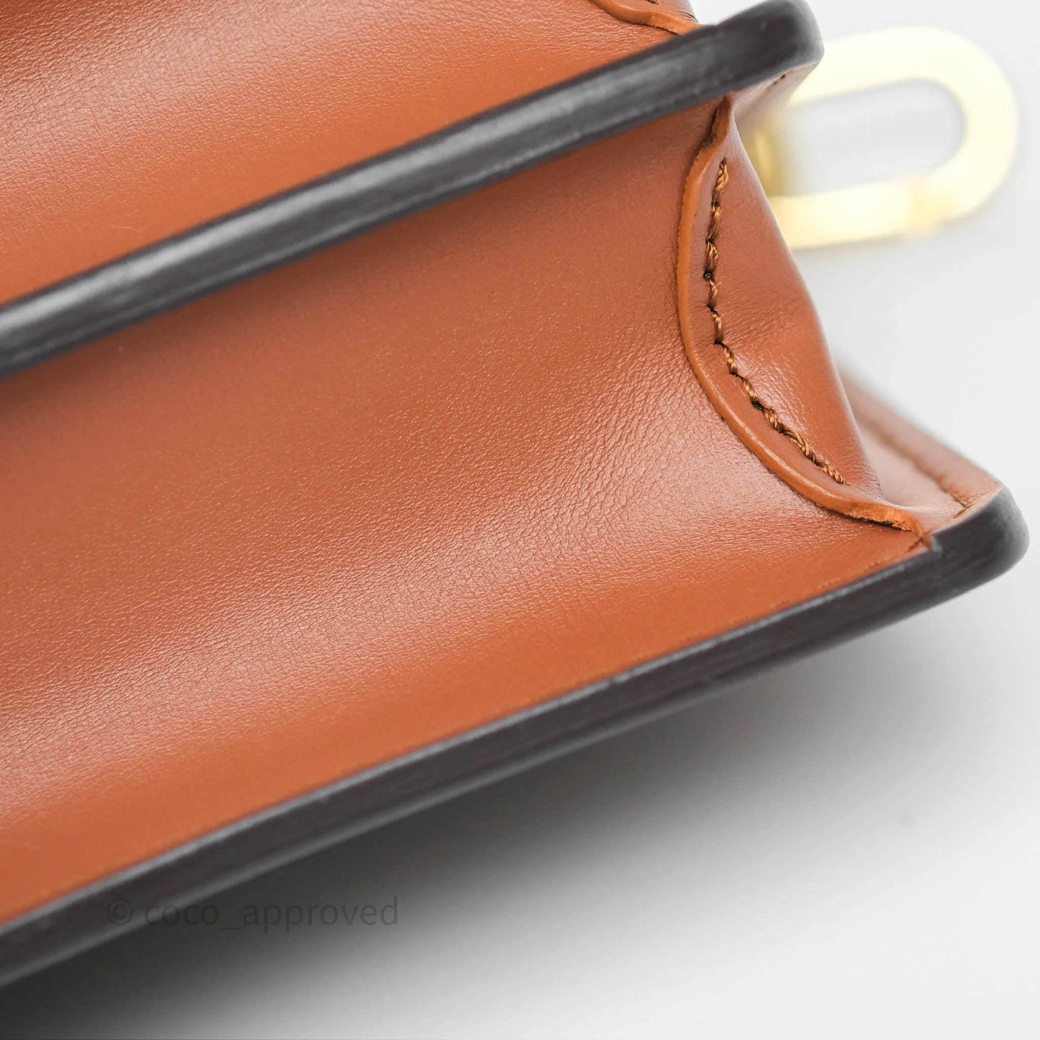 Louis Vuitton Mini Dauphine Monogram Tan Calfskin