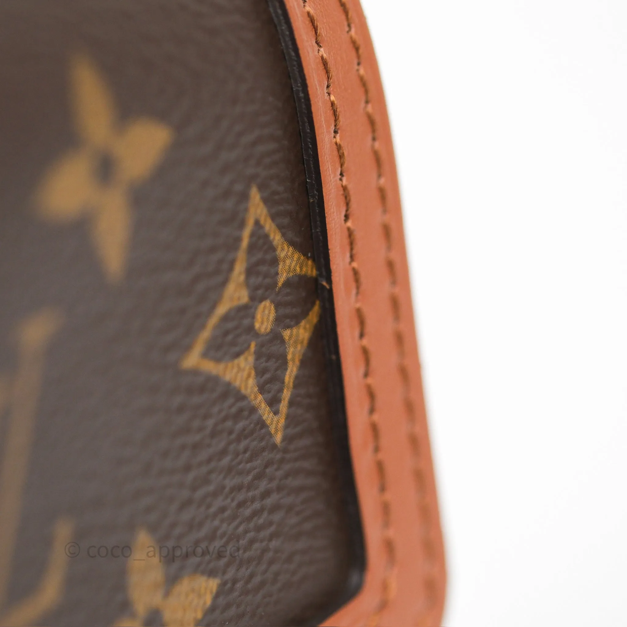 Louis Vuitton Mini Dauphine Monogram Tan Calfskin