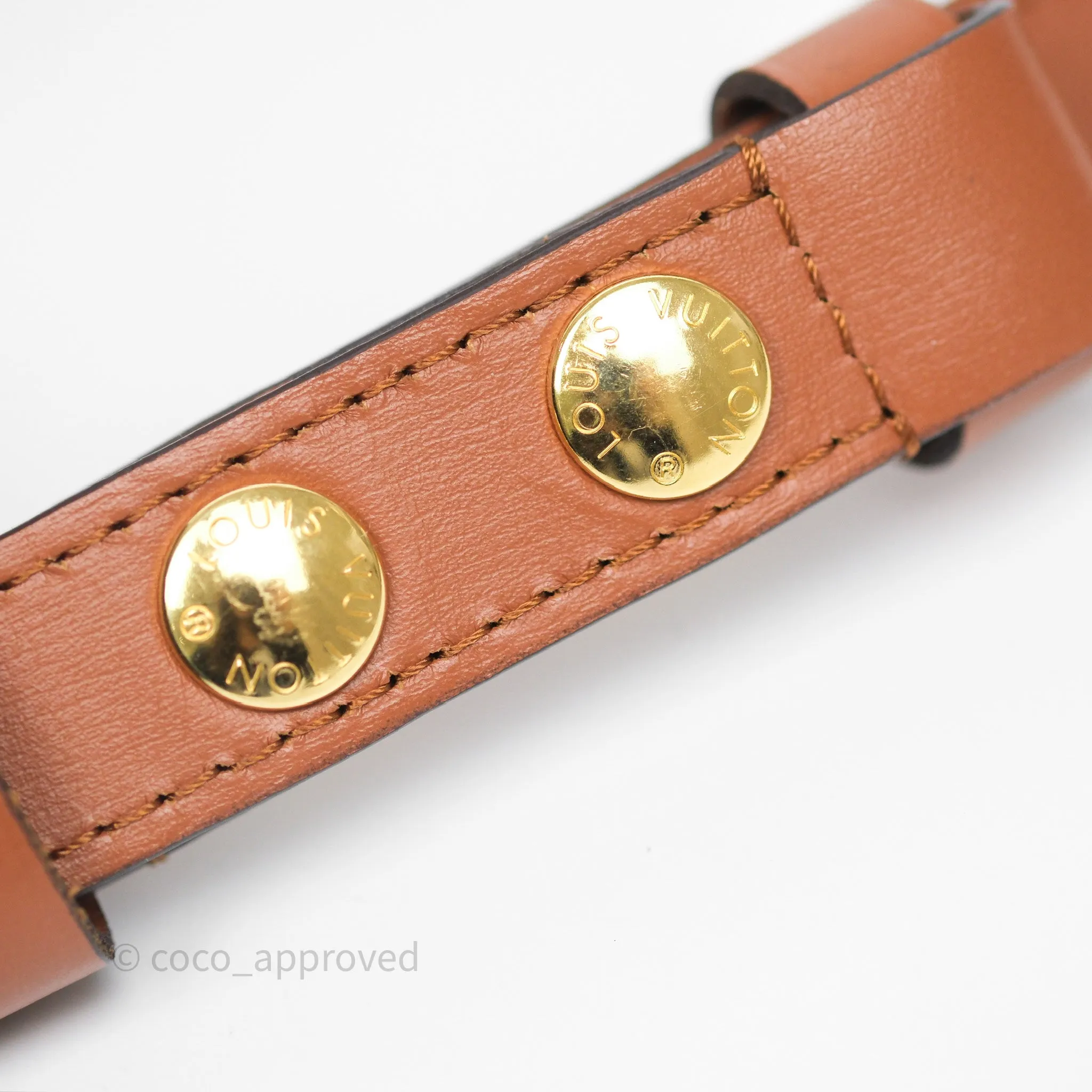 Louis Vuitton Mini Dauphine Monogram Tan Calfskin