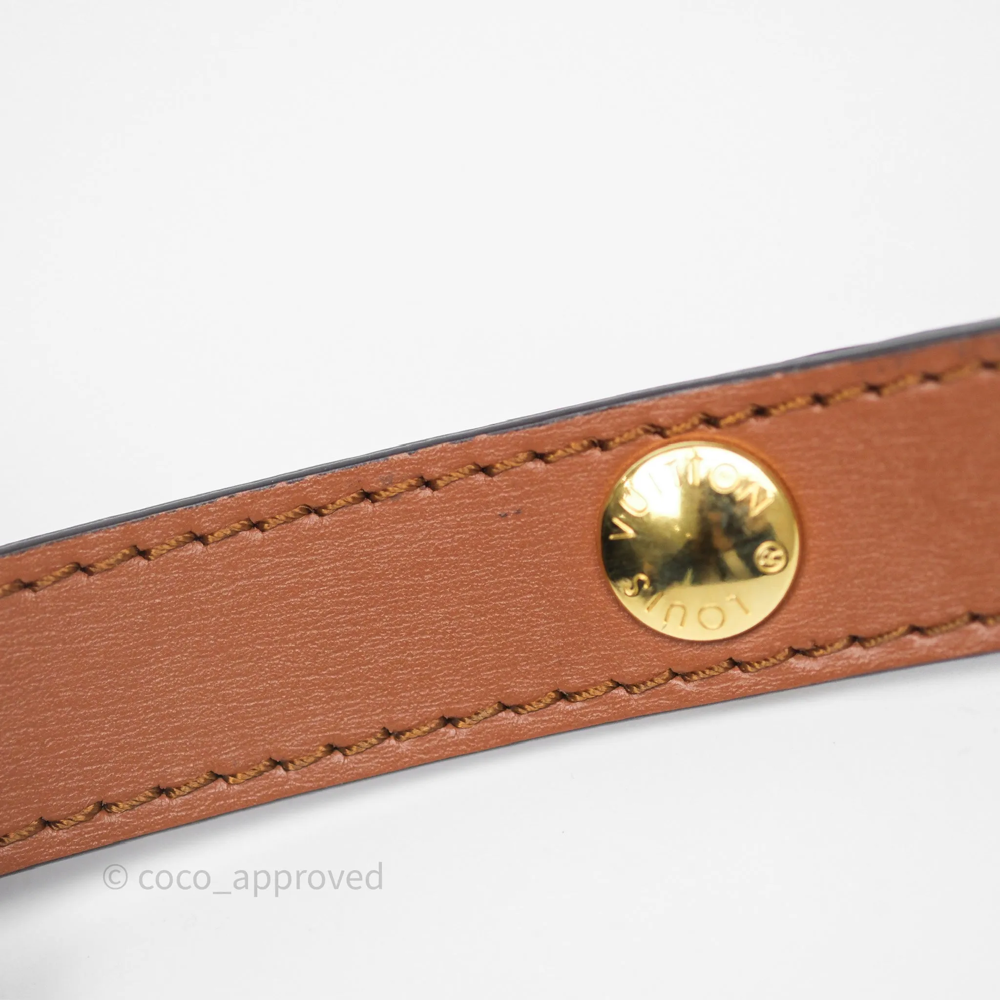Louis Vuitton Mini Dauphine Monogram Tan Calfskin