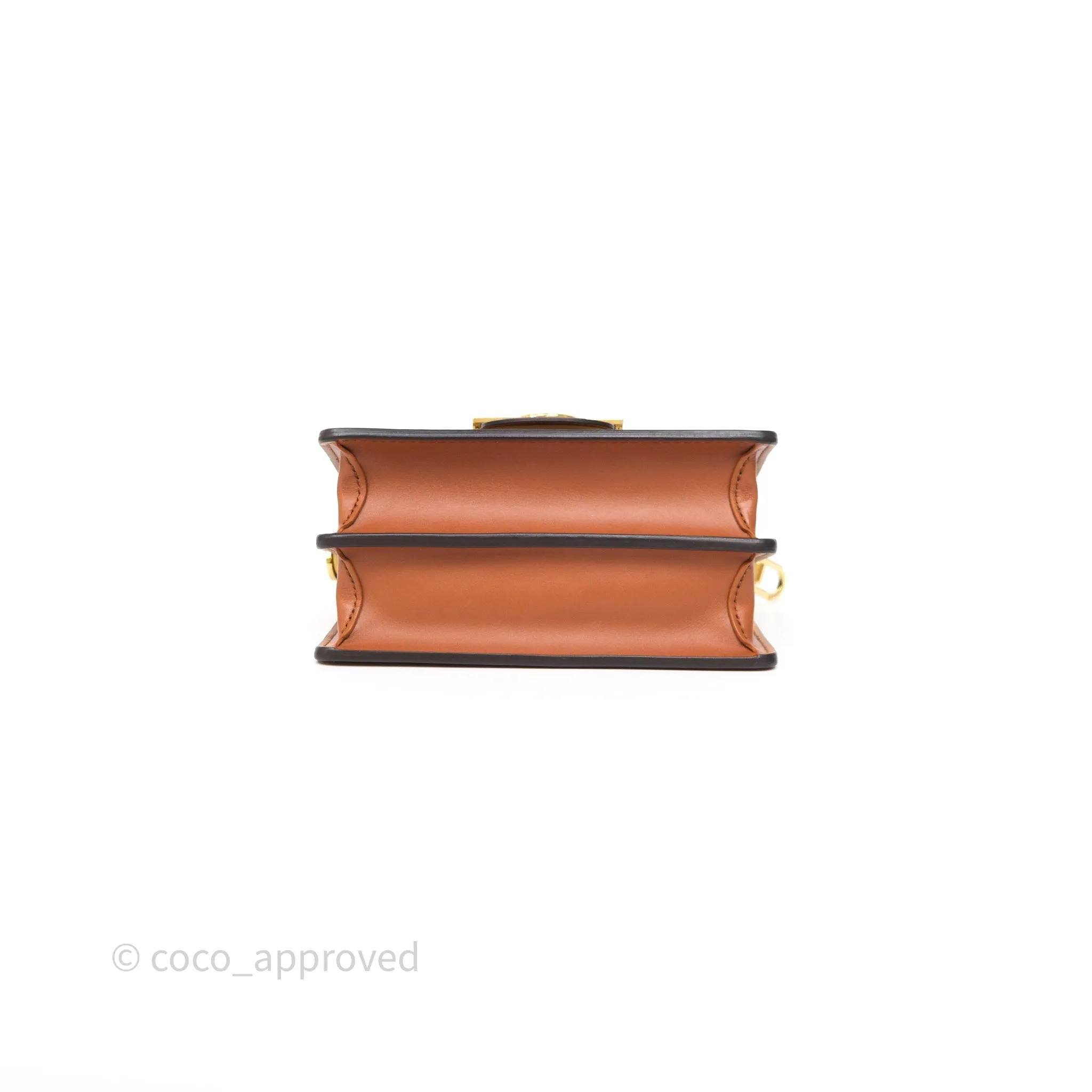 Louis Vuitton Mini Dauphine Monogram Tan Calfskin