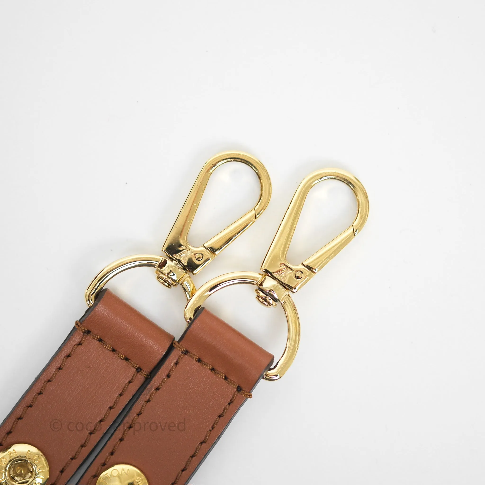 Louis Vuitton Mini Dauphine Monogram Tan Calfskin