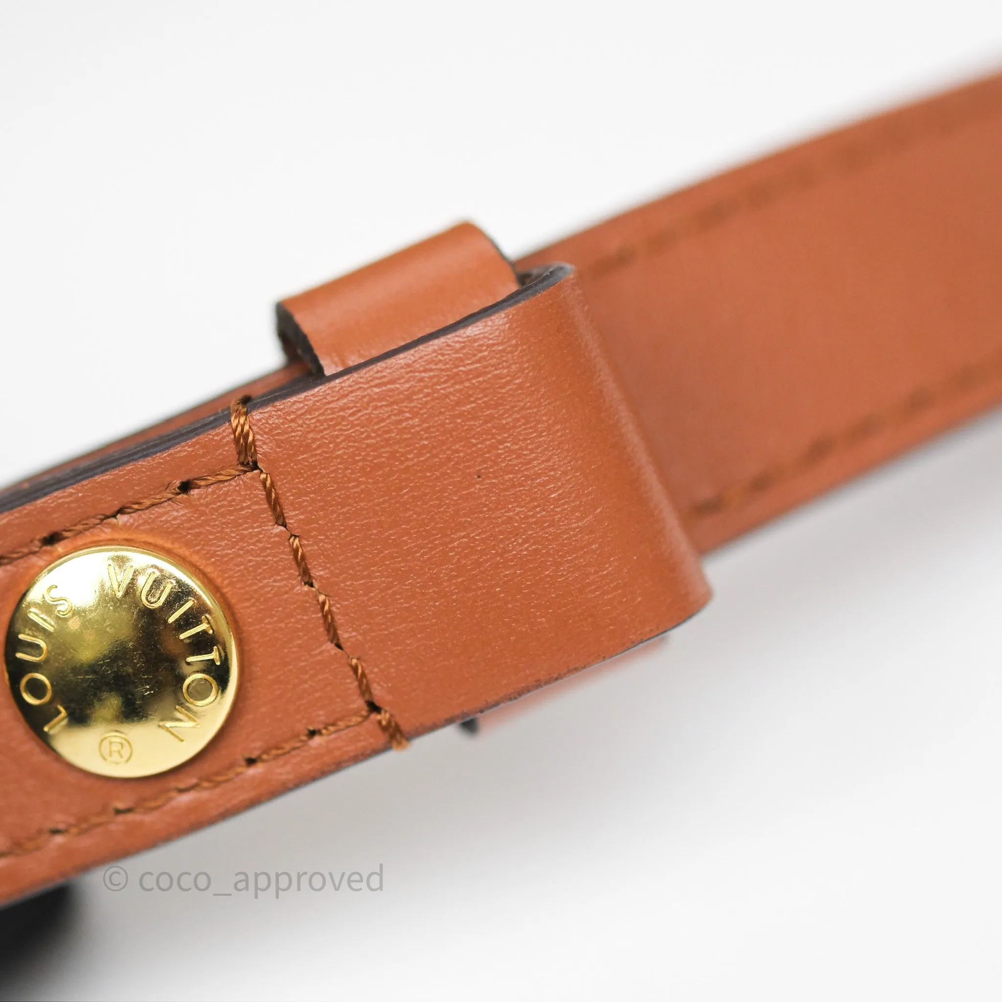 Louis Vuitton Mini Dauphine Monogram Tan Calfskin
