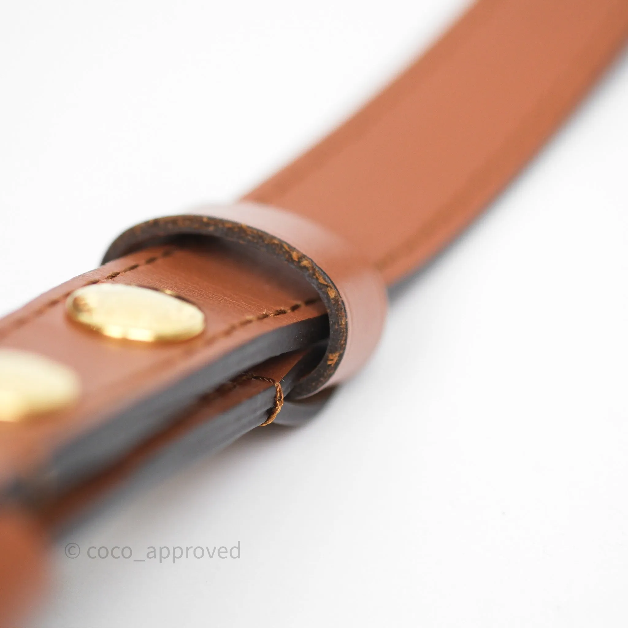 Louis Vuitton Mini Dauphine Monogram Tan Calfskin