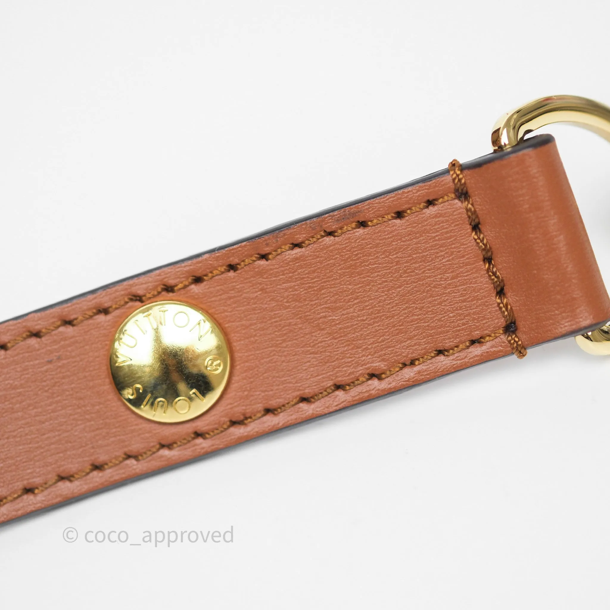 Louis Vuitton Mini Dauphine Monogram Tan Calfskin