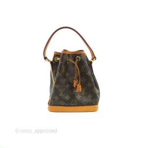 Louis Vuitton Mini Noe Monogram Canvas