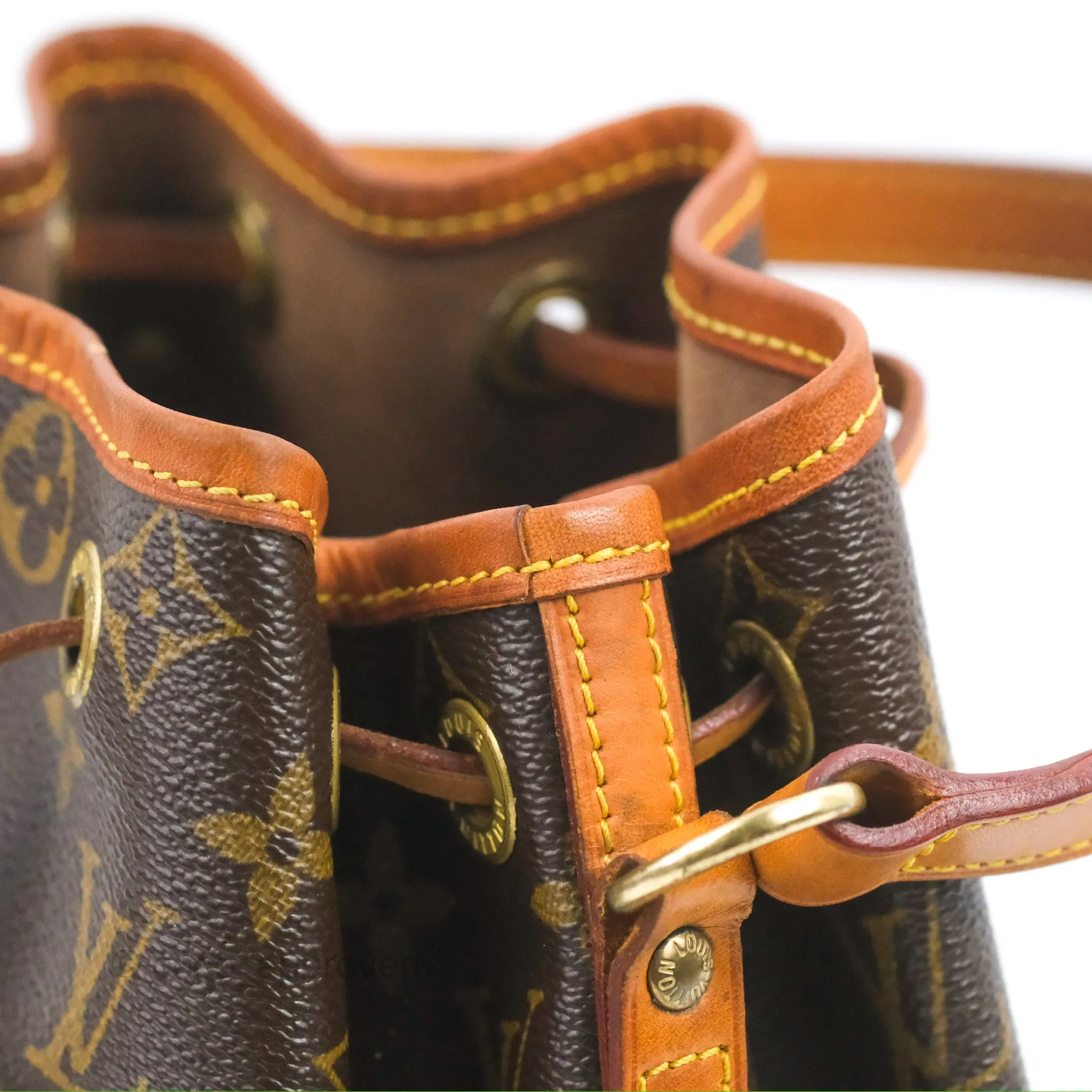 Louis Vuitton Mini Noe Monogram Canvas