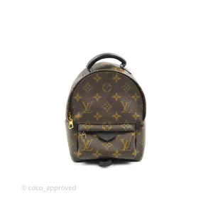 Louis Vuitton Mini Palm Springs Monogram Backpack