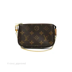 Louis Vuitton Monogram Canvas Mini Pochette Accessories