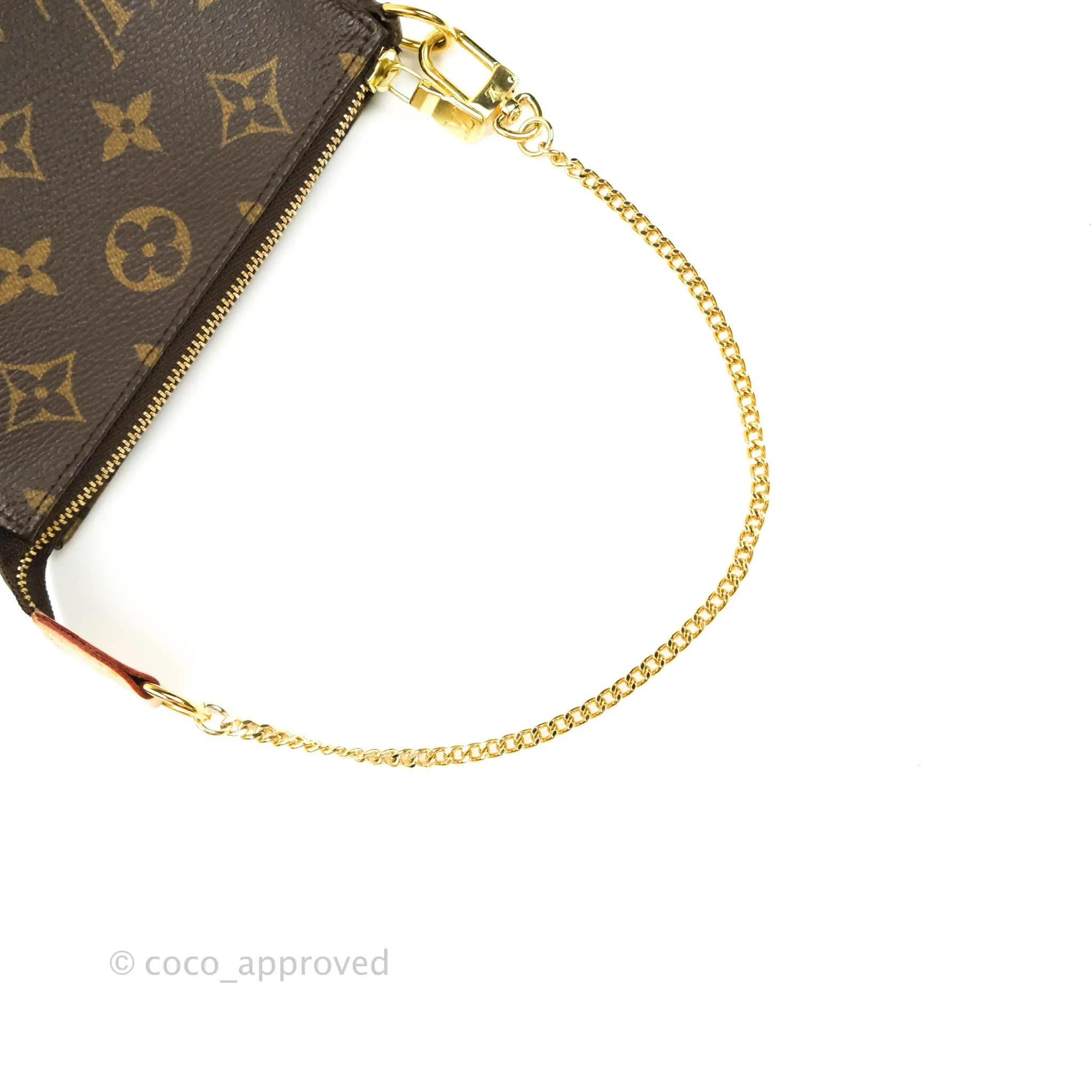 Louis Vuitton Monogram Canvas Mini Pochette Accessories