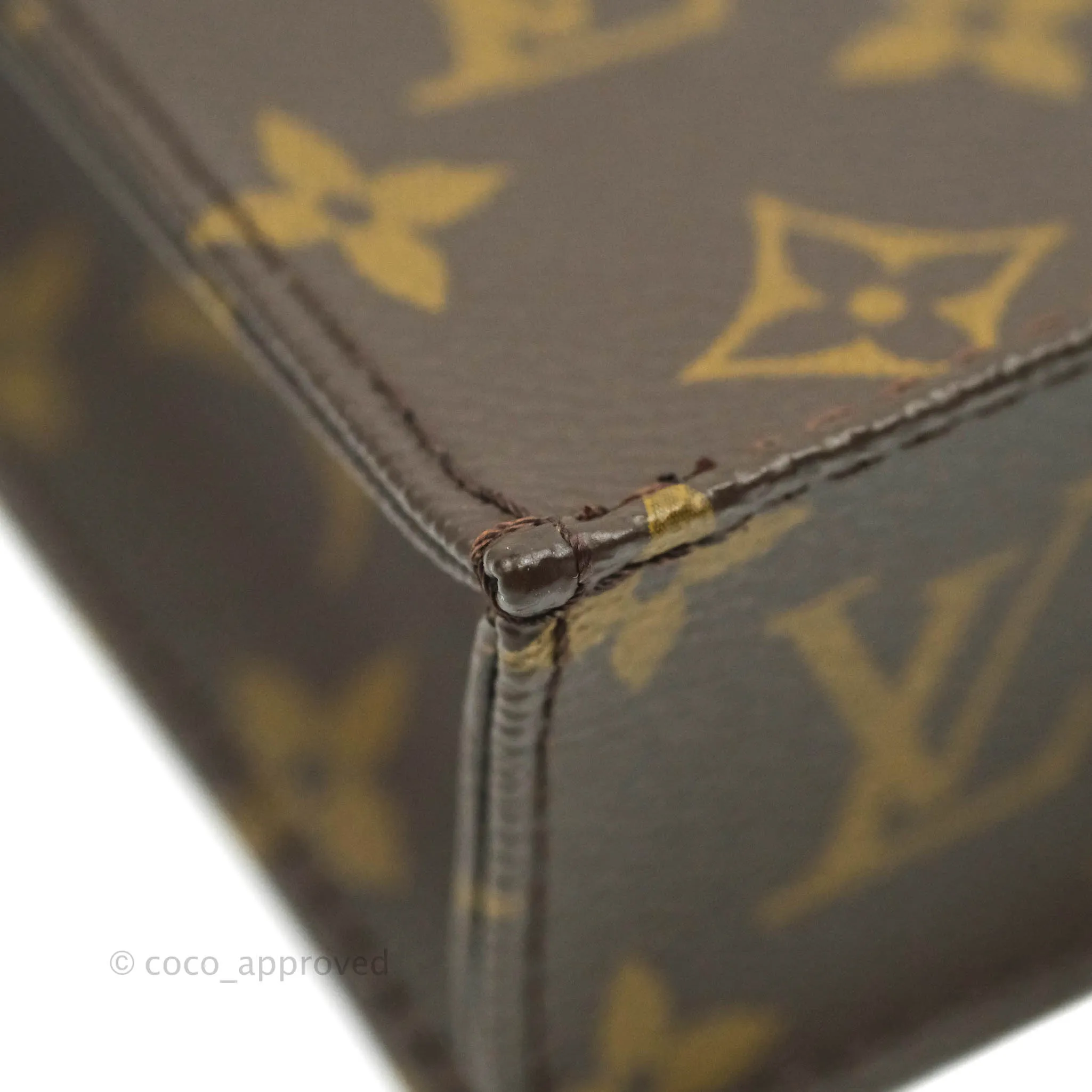 Louis Vuitton Monogram Canvas Petit Sac Plat bag