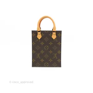 Louis Vuitton Monogram Canvas Petit Sac Plat bag