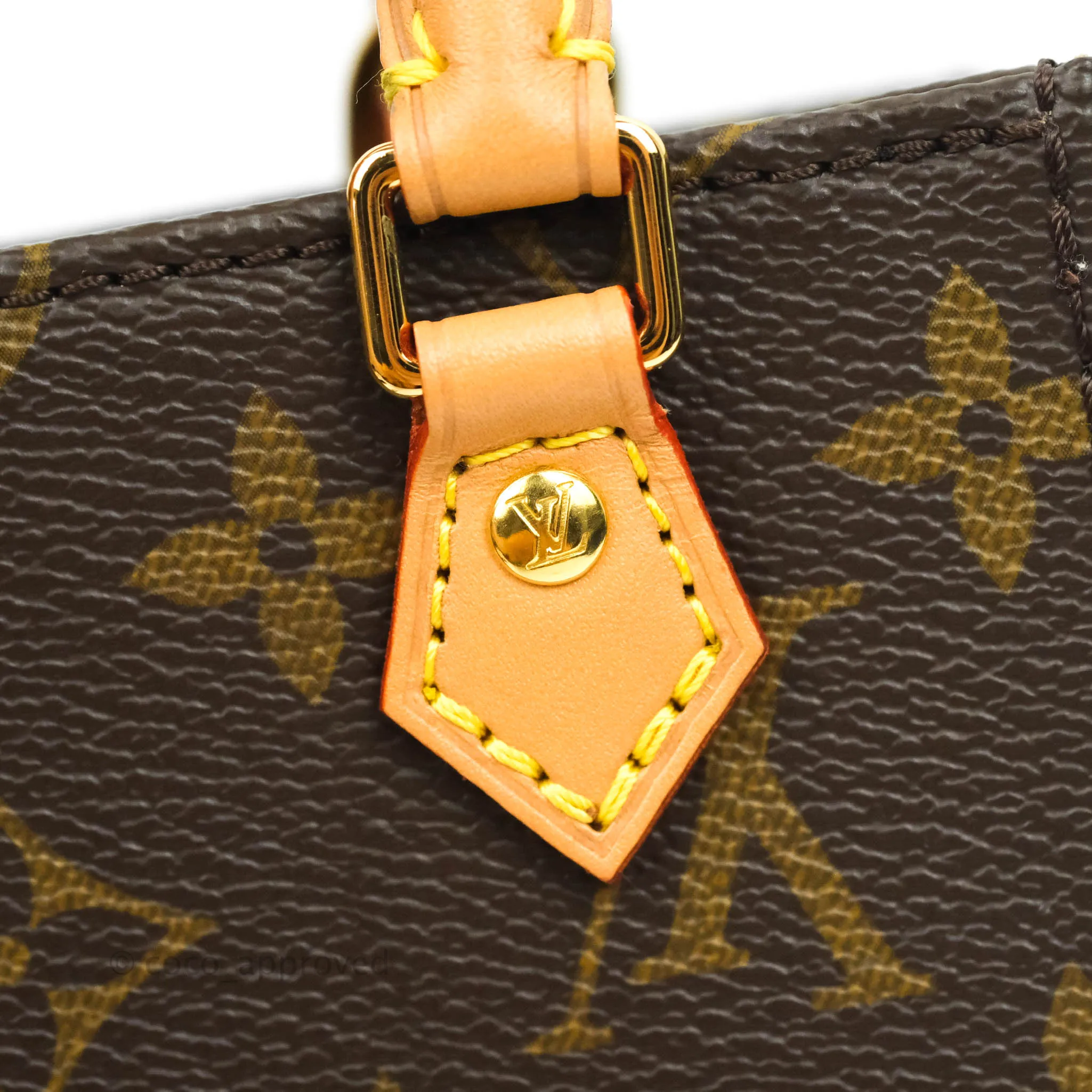 Louis Vuitton Monogram Canvas Petit Sac Plat bag