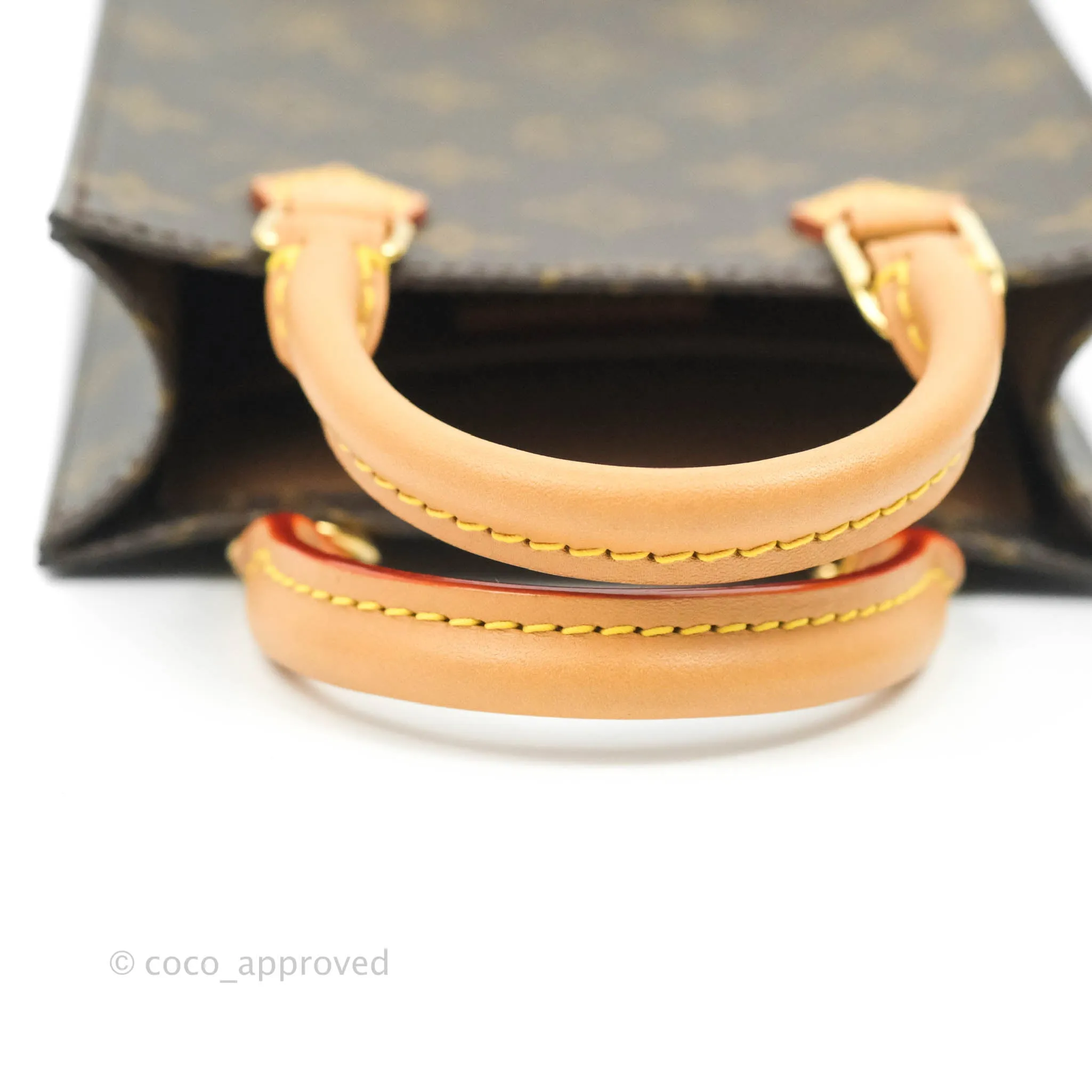 Louis Vuitton Monogram Canvas Petit Sac Plat bag