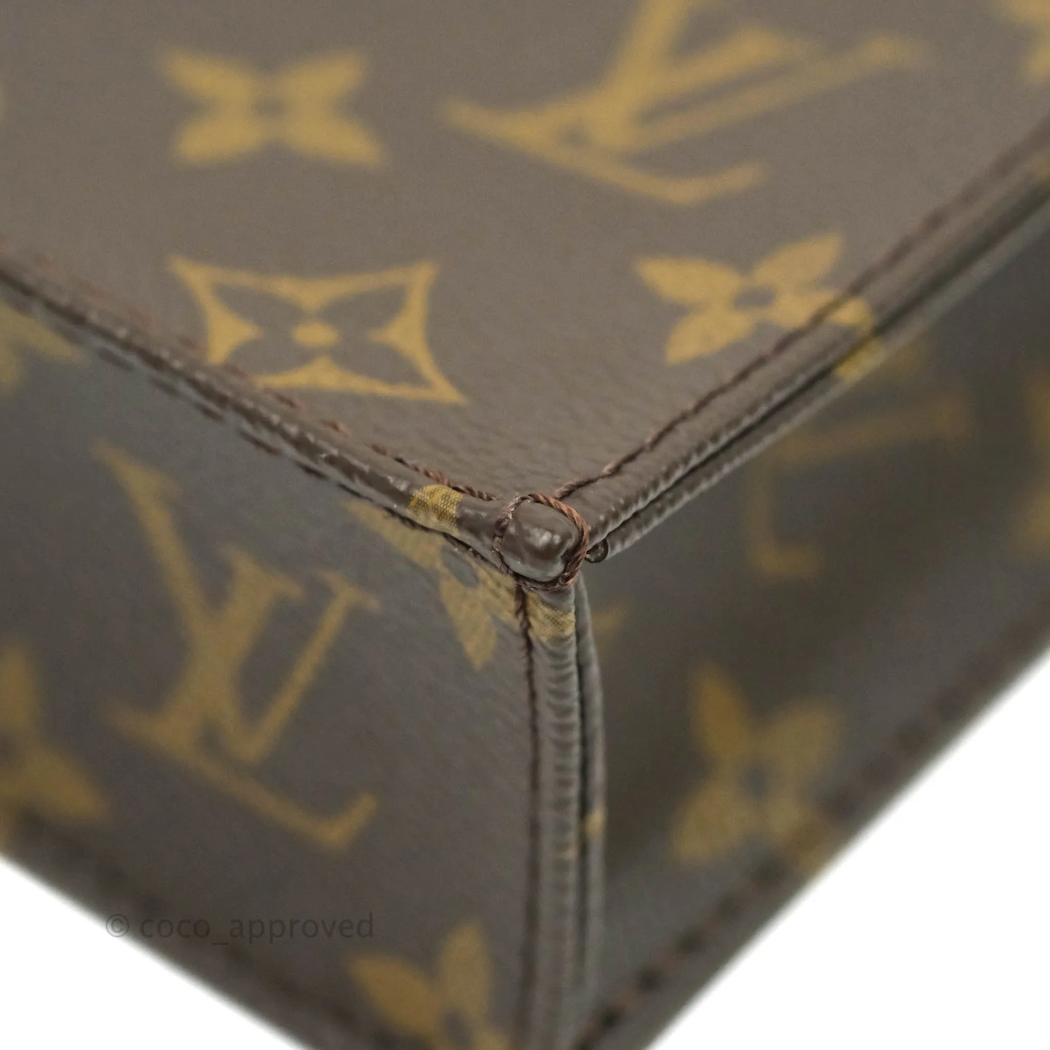 Louis Vuitton Monogram Canvas Petit Sac Plat bag