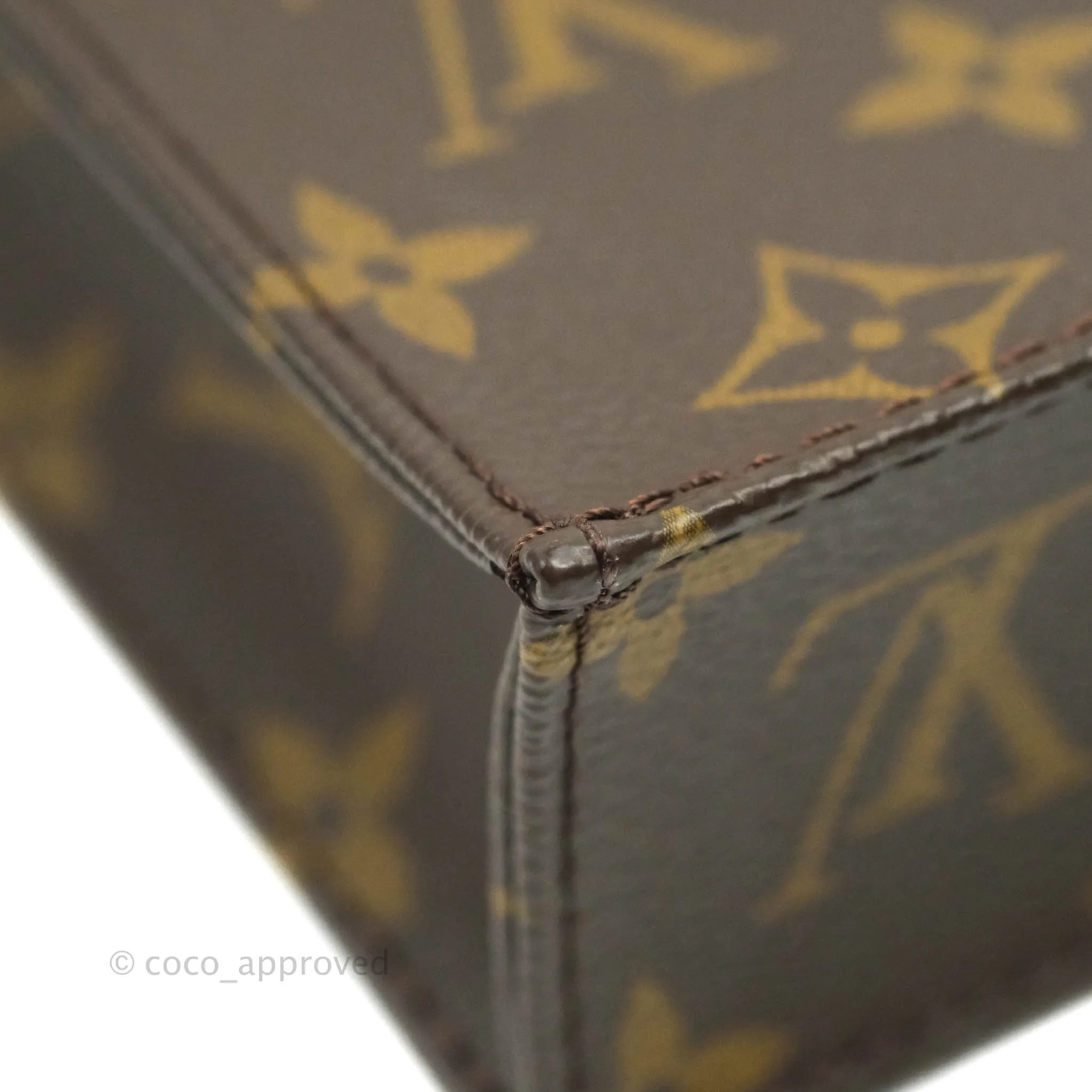 Louis Vuitton Monogram Canvas Petit Sac Plat bag