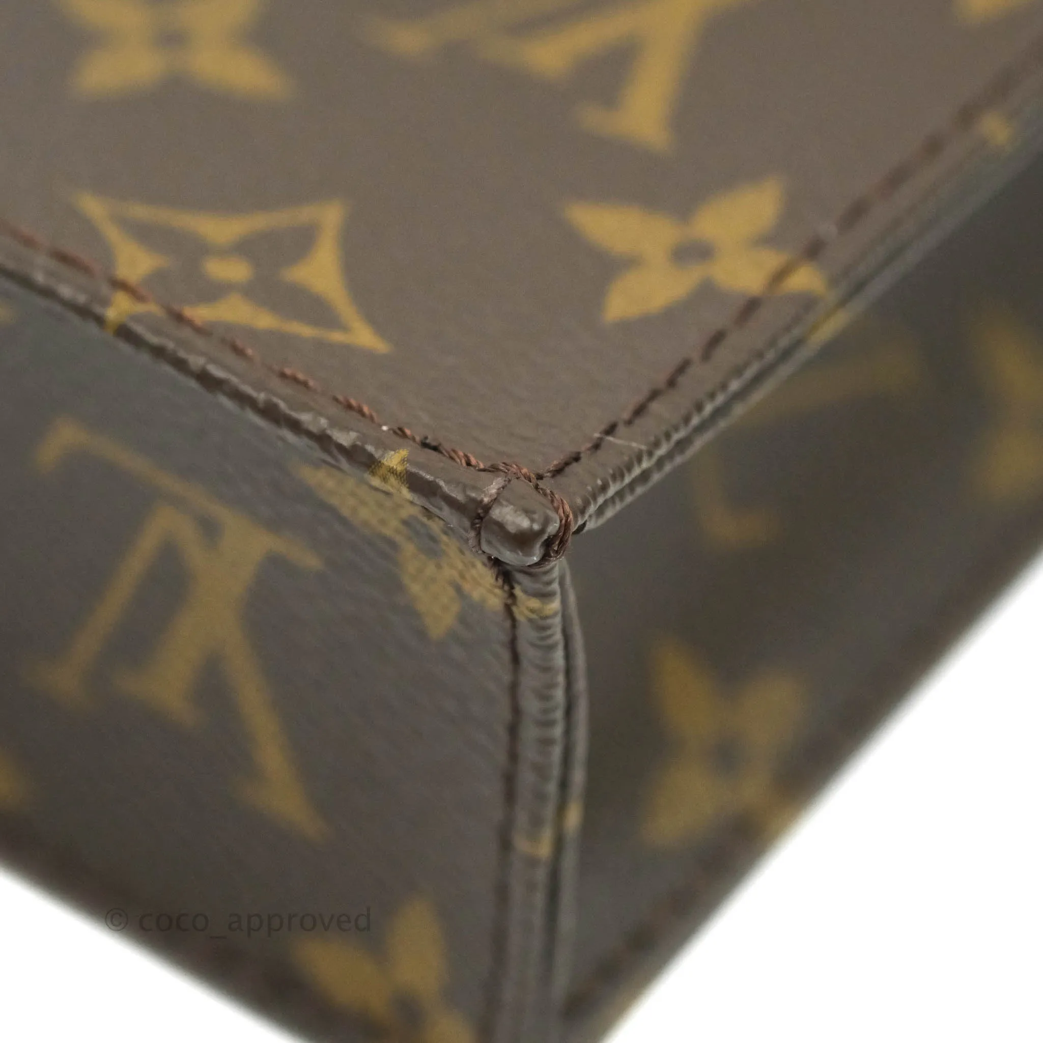 Louis Vuitton Monogram Canvas Petit Sac Plat bag