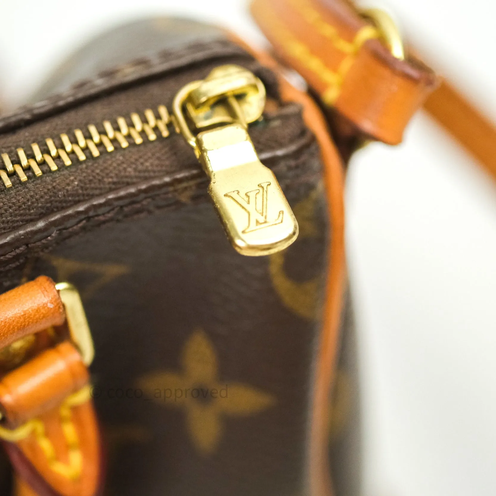 Louis Vuitton Monogram Nano Speedy