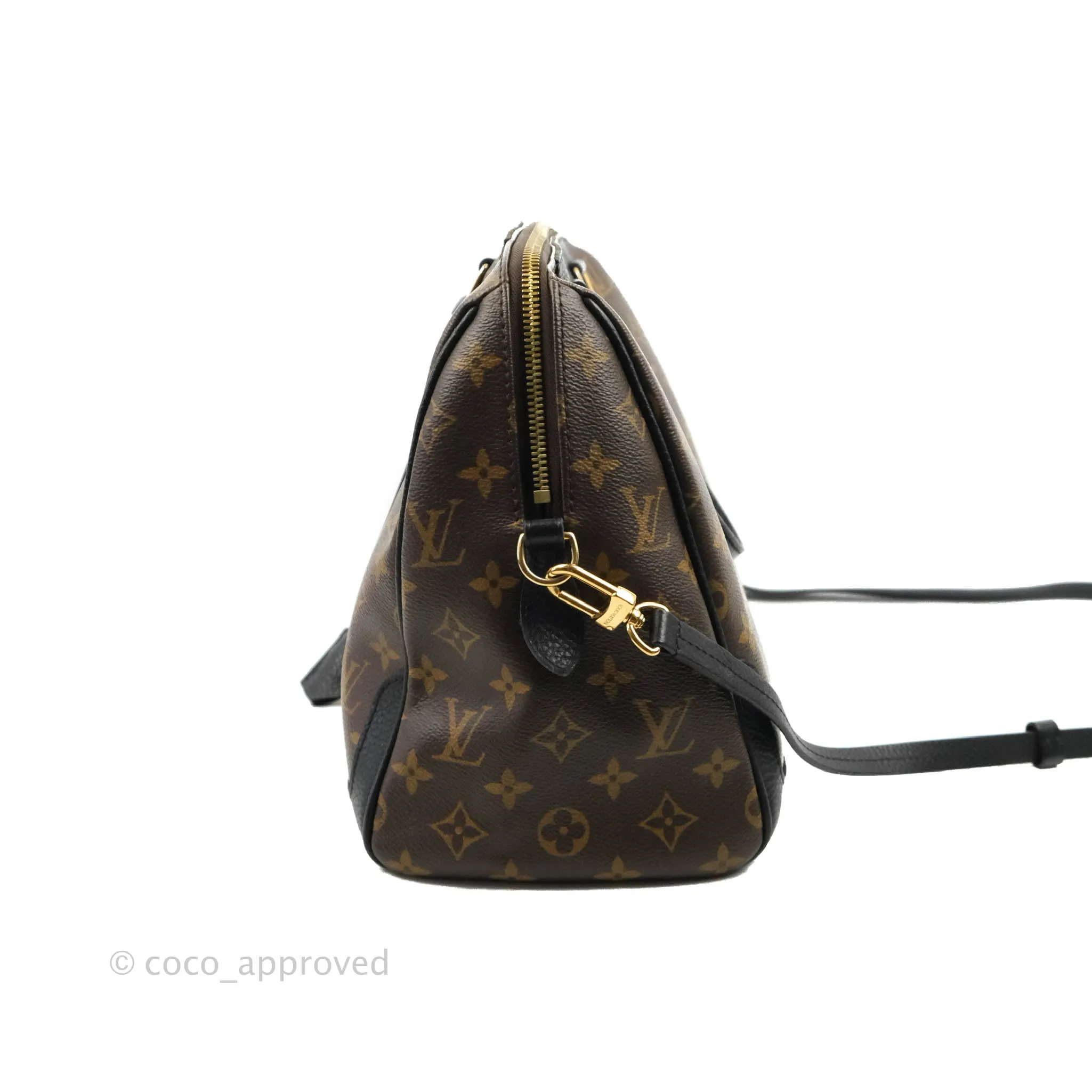 Louis Vuitton Monogram Retiro NM Black