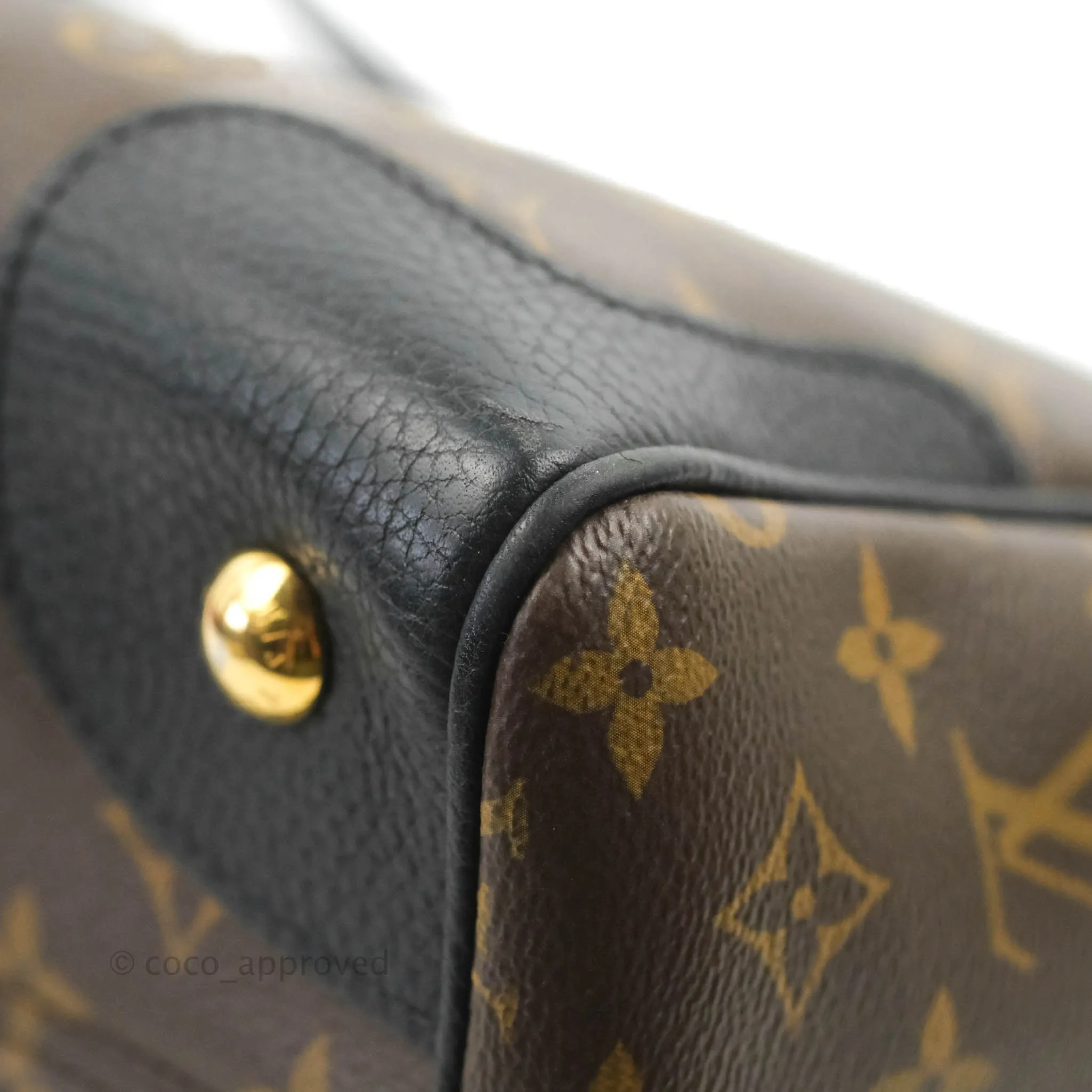 Louis Vuitton Monogram Retiro NM Black
