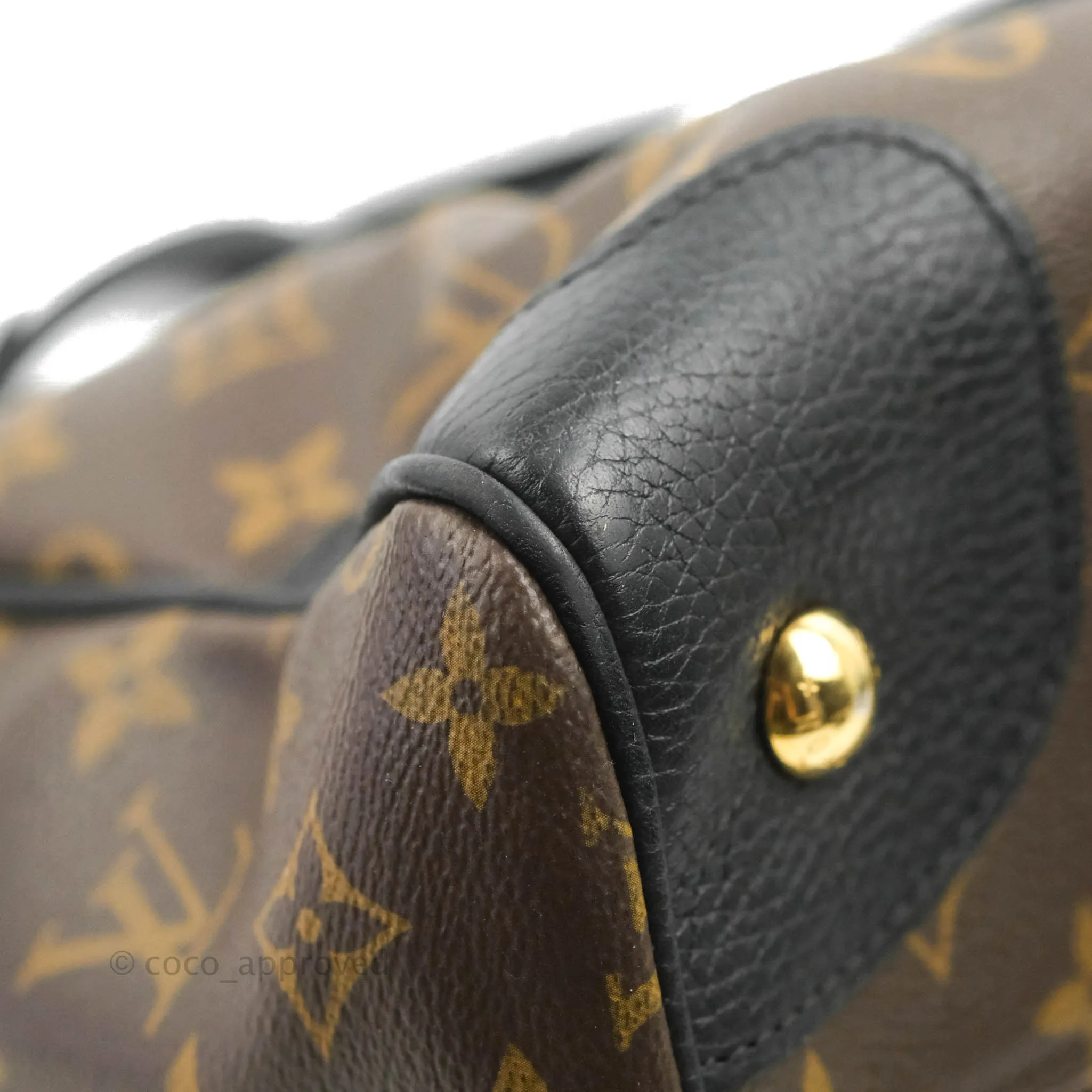 Louis Vuitton Monogram Retiro NM Black