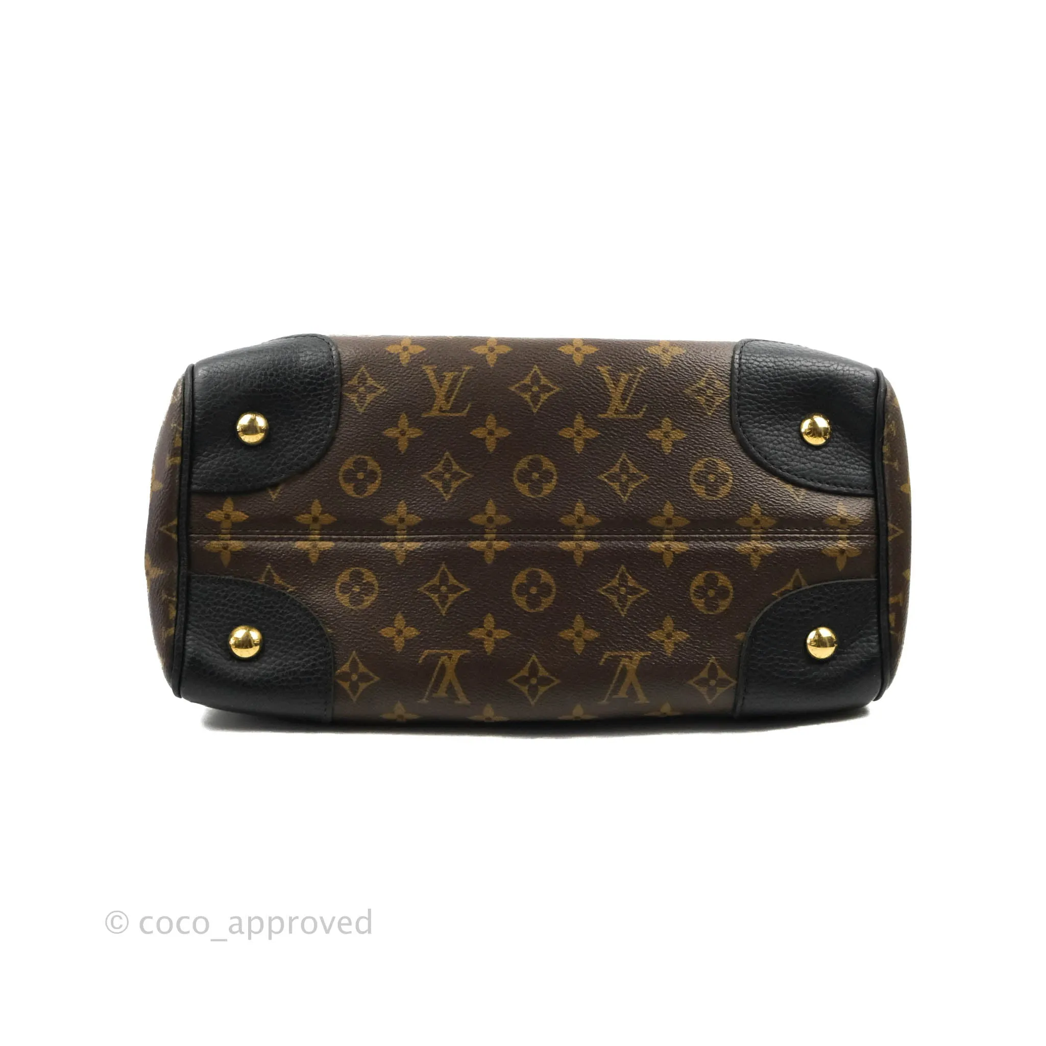 Louis Vuitton Monogram Retiro NM Black