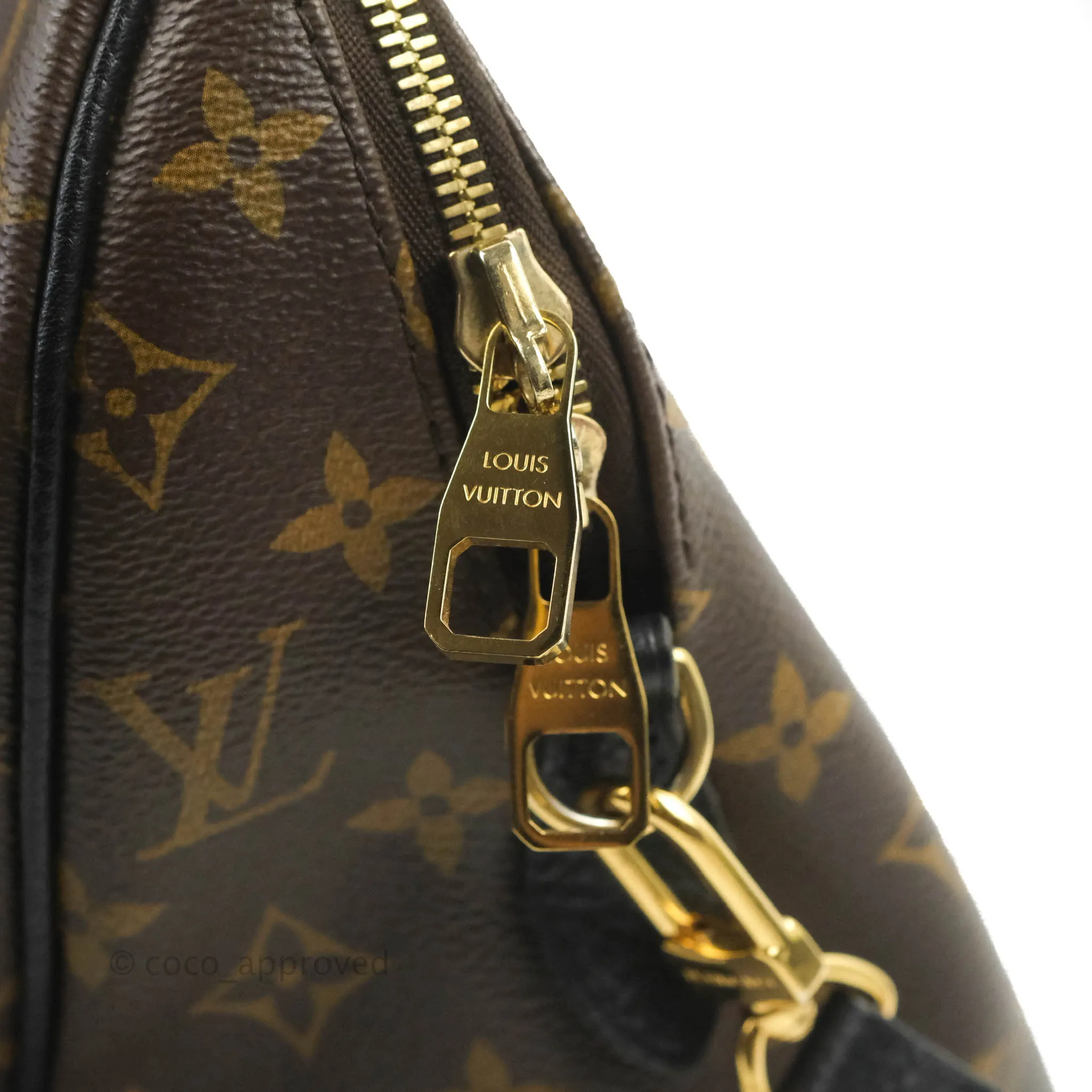 Louis Vuitton Monogram Retiro NM Black