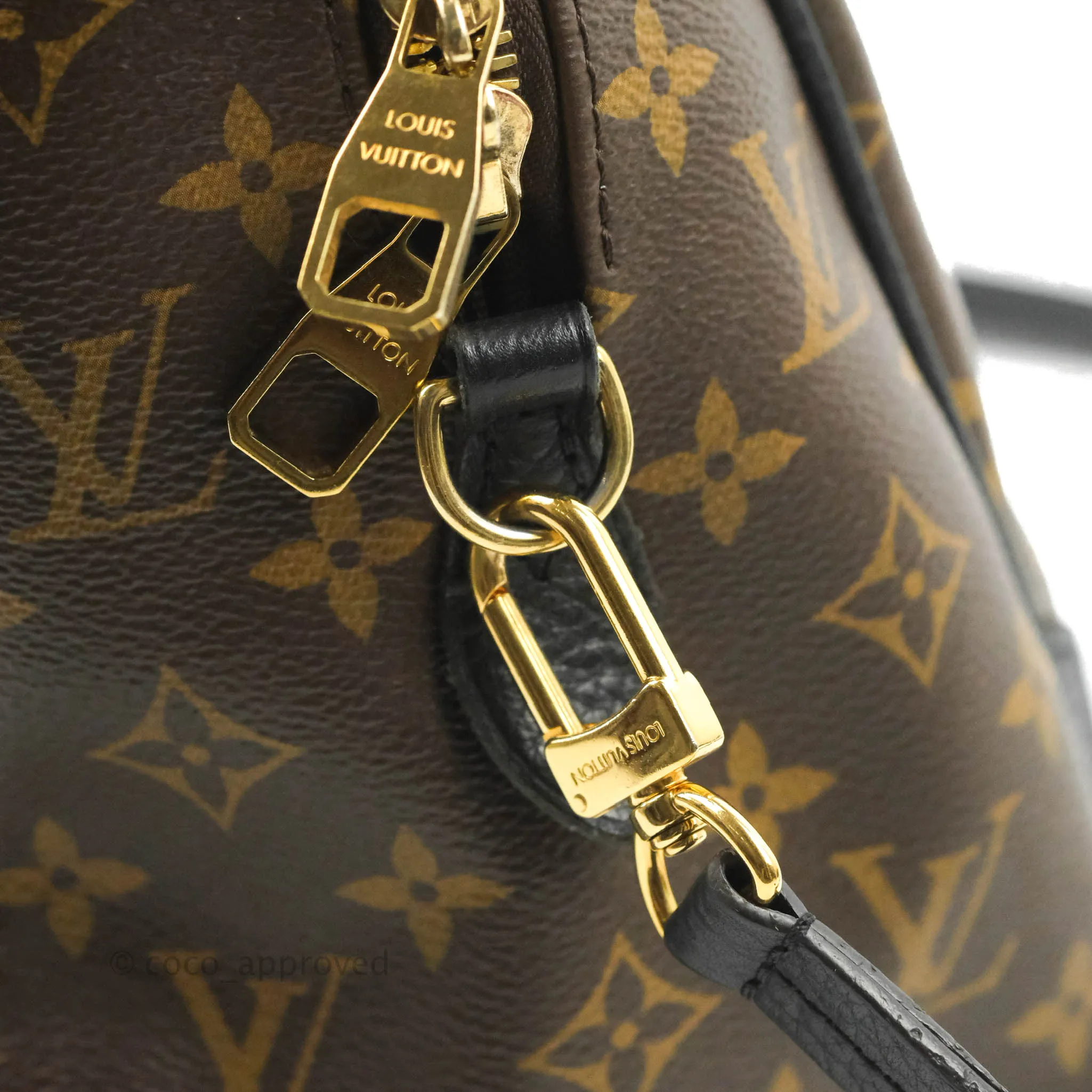 Louis Vuitton Monogram Retiro NM Black