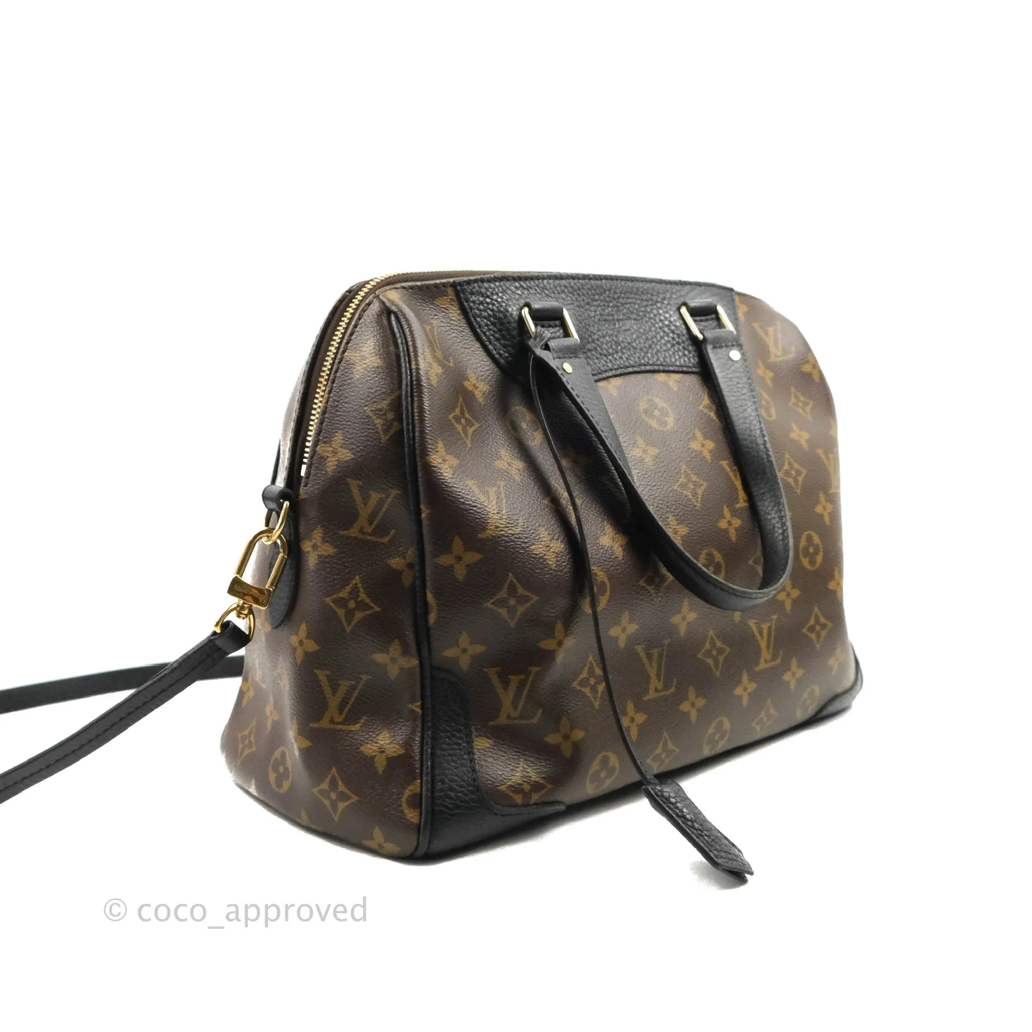 Louis Vuitton Monogram Retiro NM Black