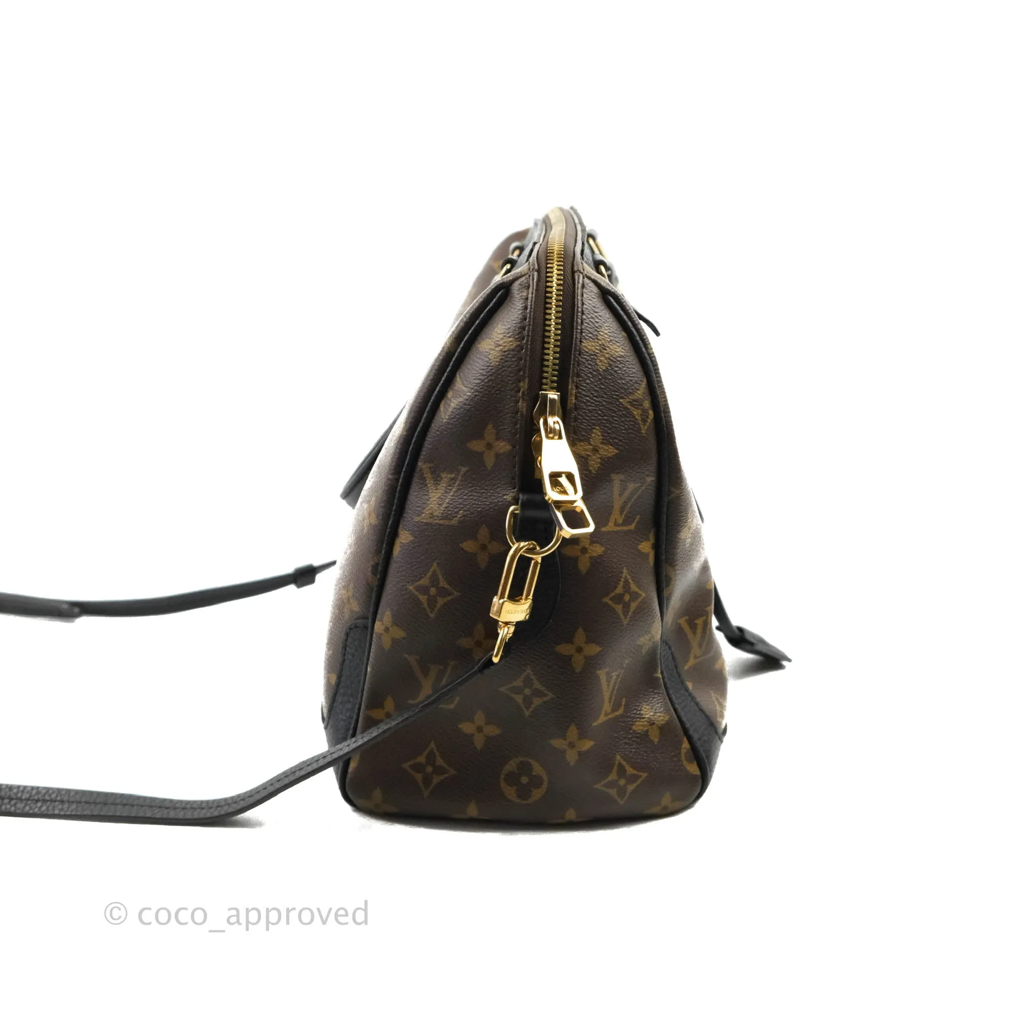 Louis Vuitton Monogram Retiro NM Black