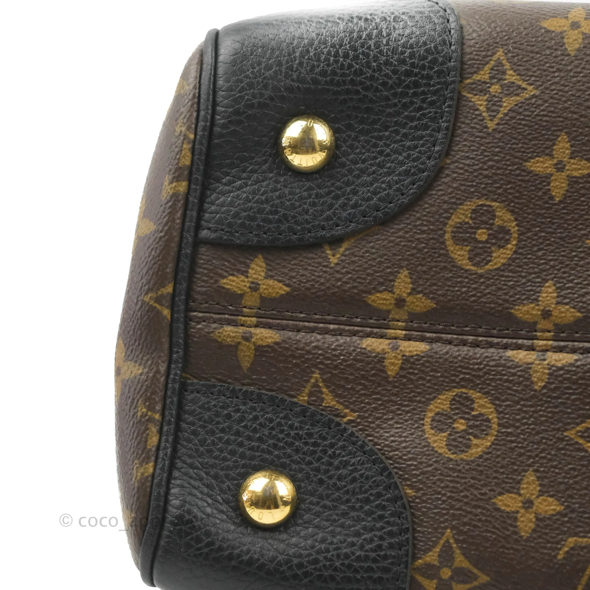 Louis Vuitton Monogram Retiro NM Black