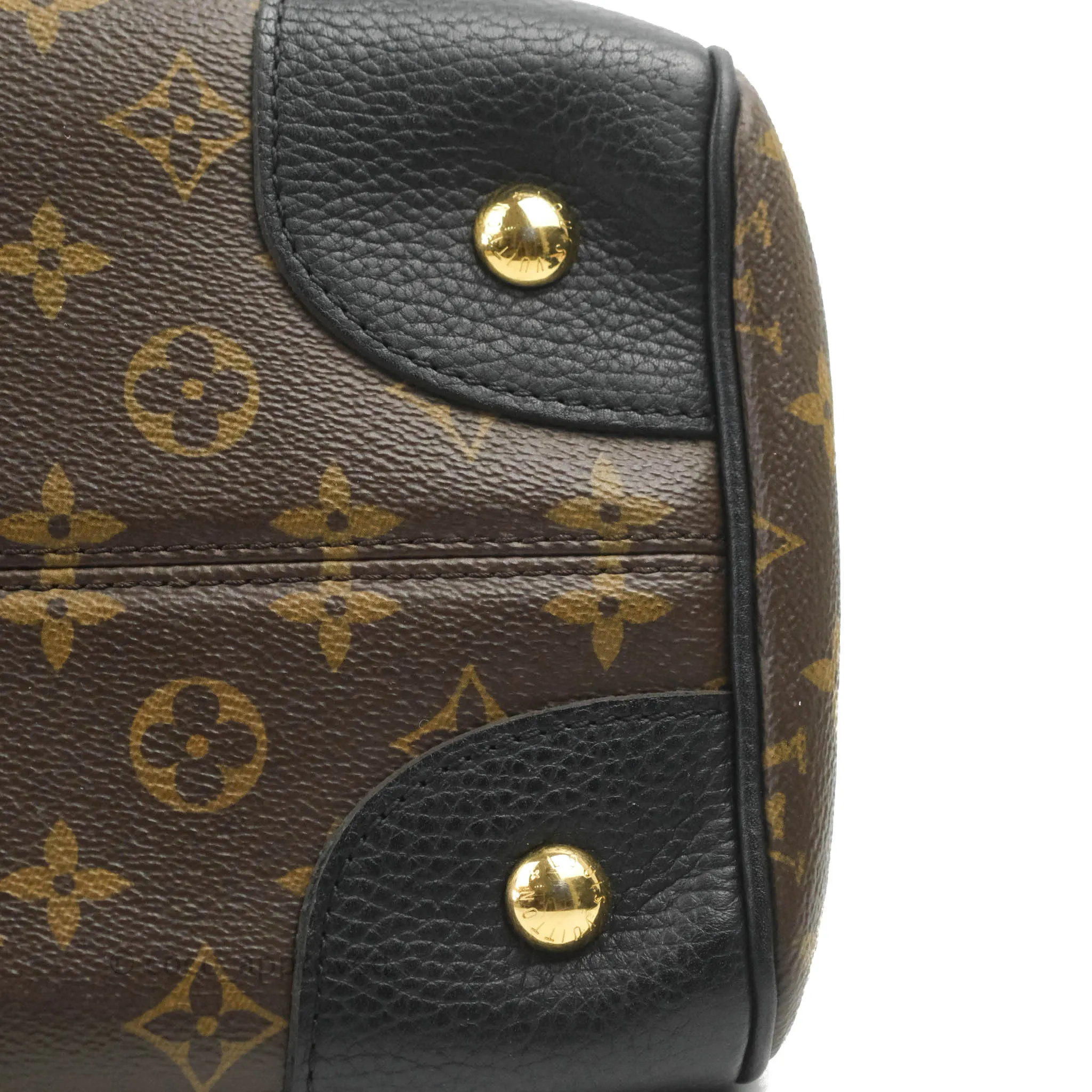 Louis Vuitton Monogram Retiro NM Black