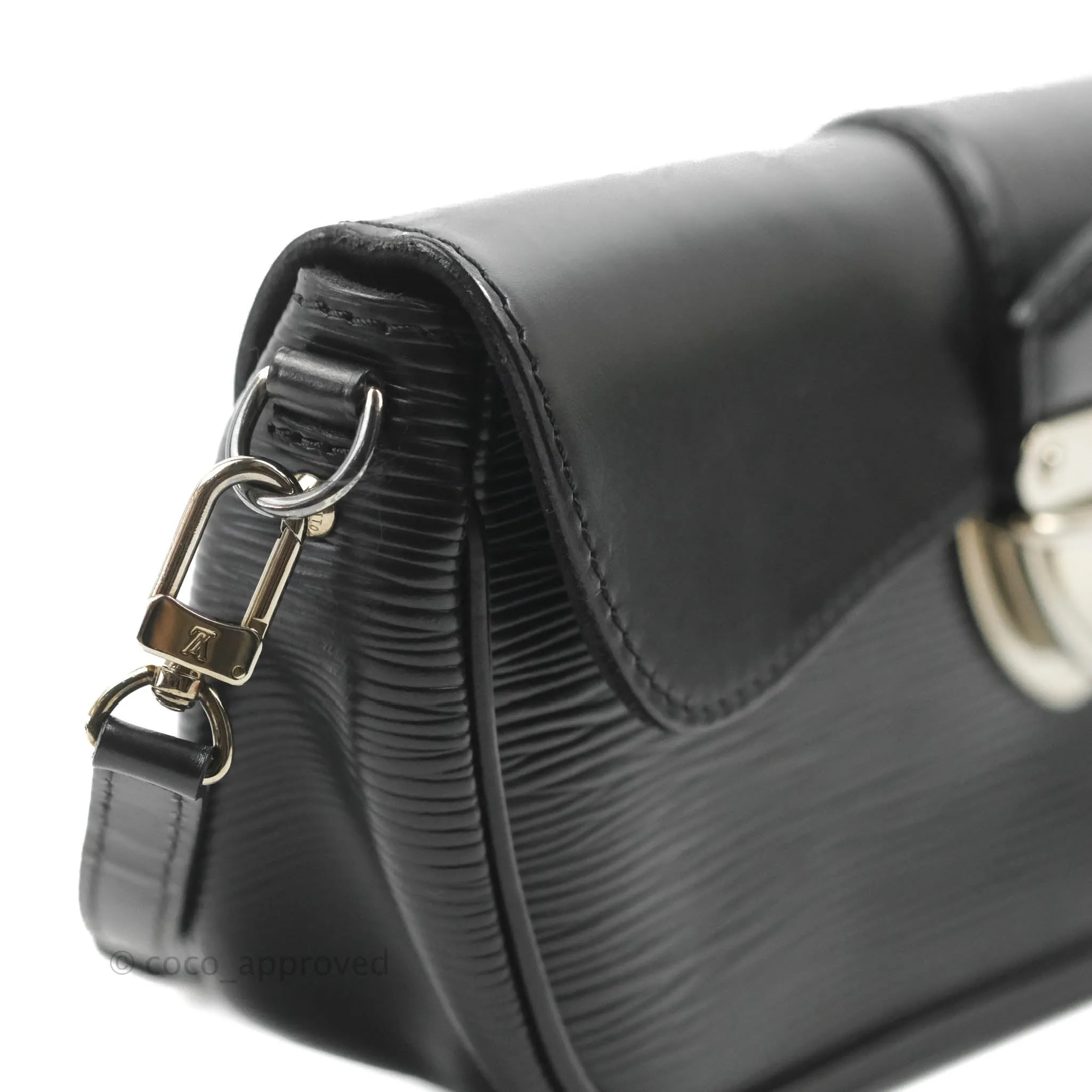 Louis Vuitton Montaigne Clutch Black Epi