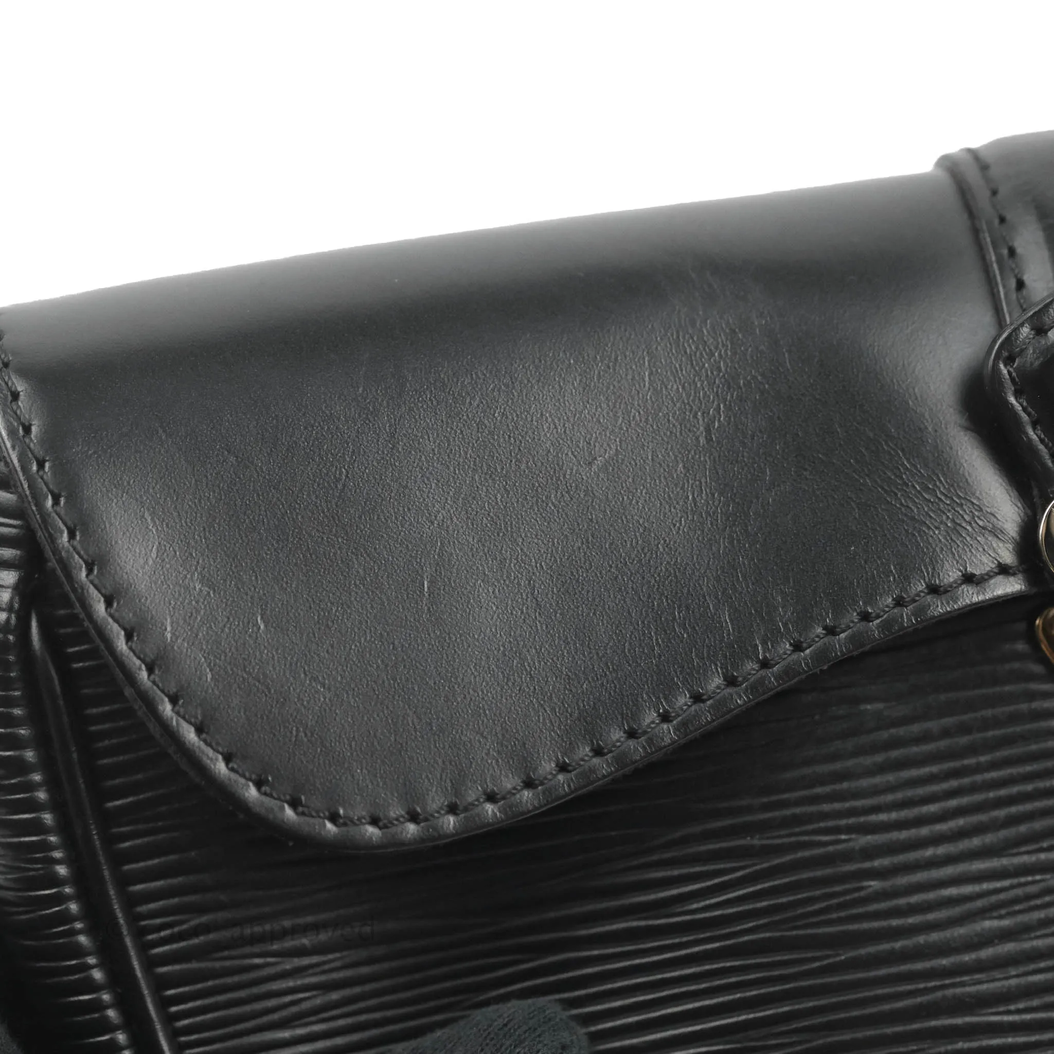 Louis Vuitton Montaigne Clutch Black Epi