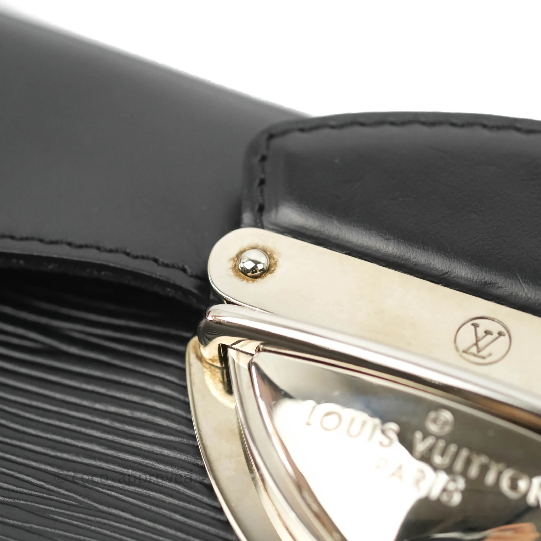 Louis Vuitton Montaigne Clutch Black Epi